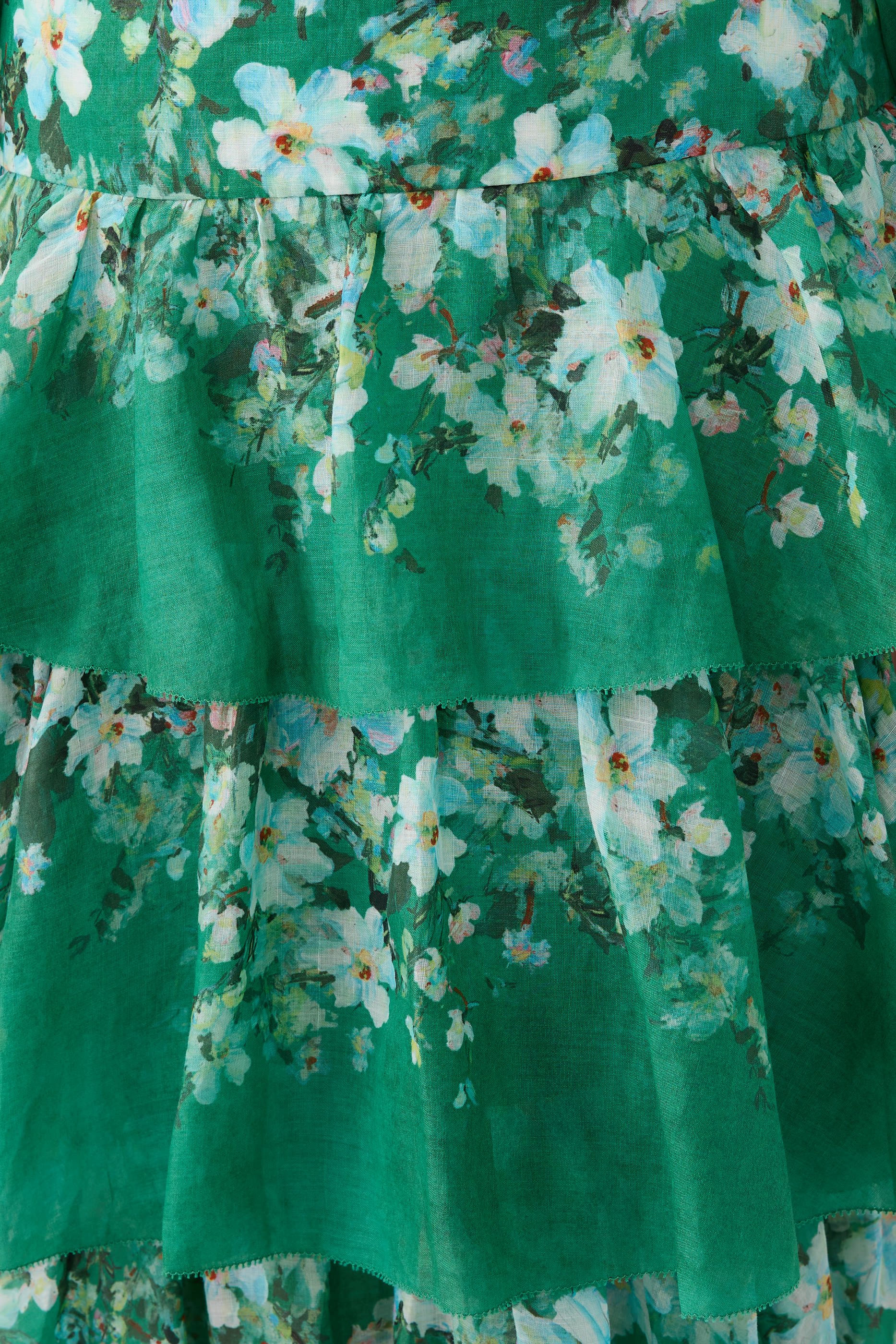 Everley Tiered Midi Skirt