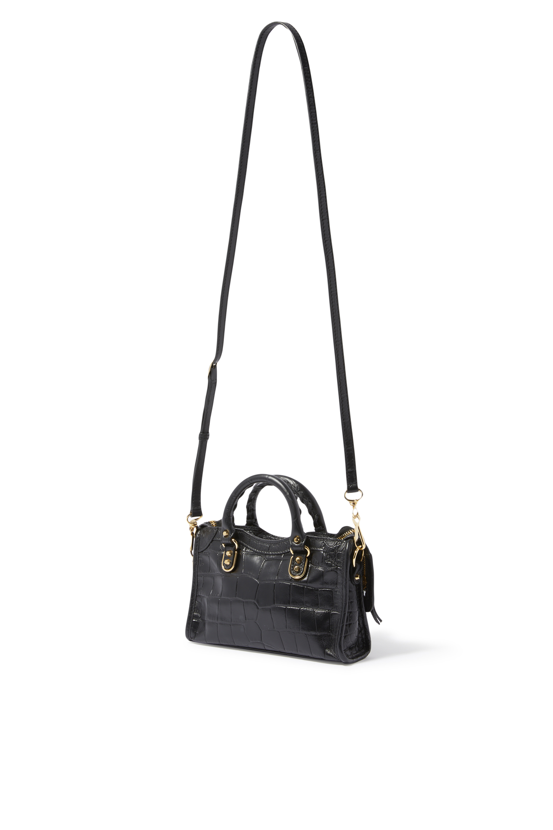 Metallic Edge Nano City Bag