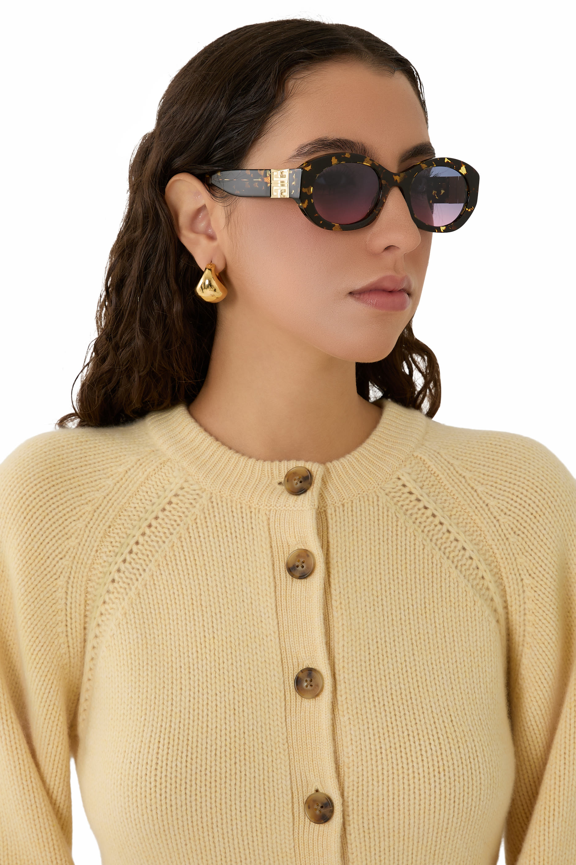 4G Havana Sunglasses
