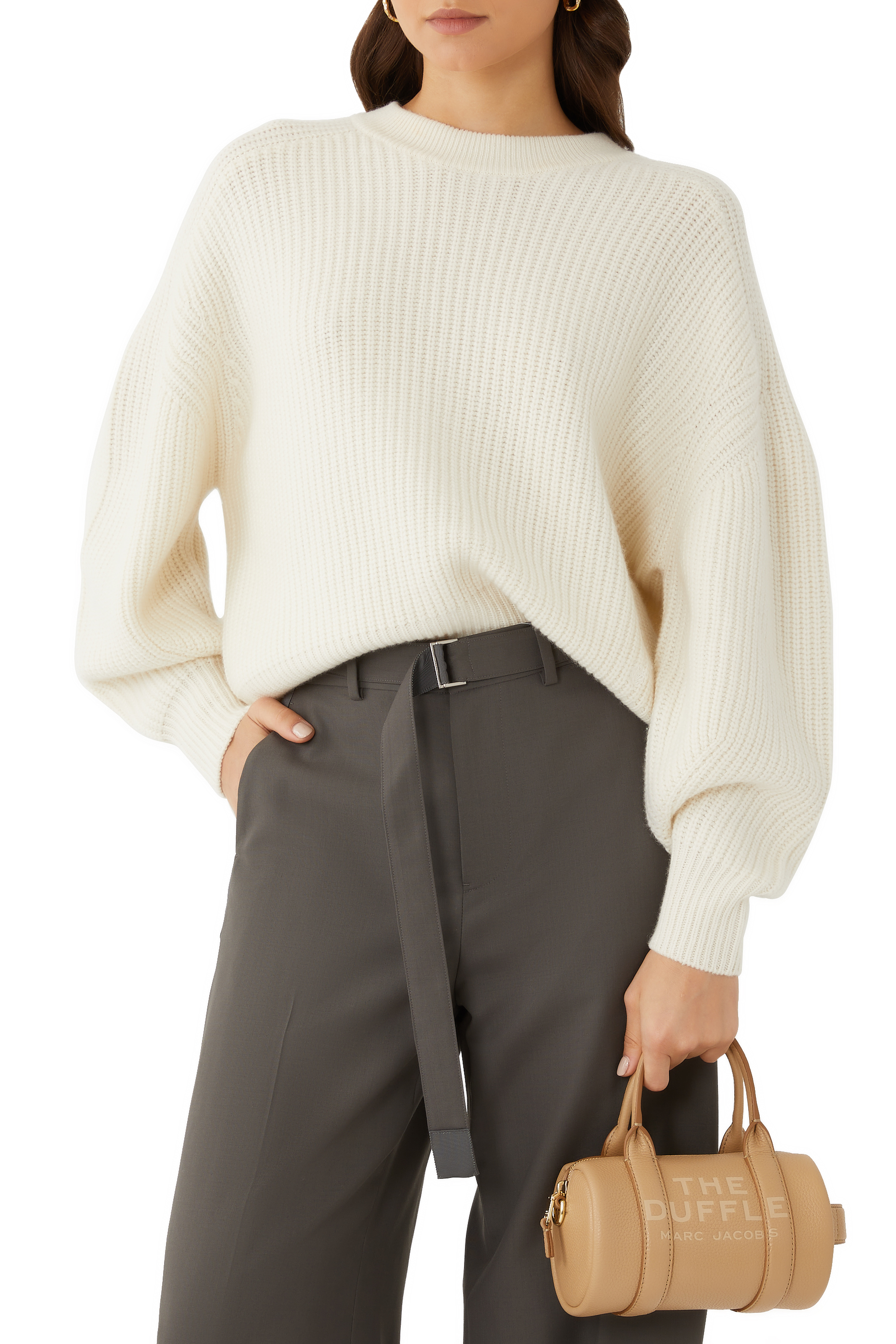 Leather Mini Duffle Bag