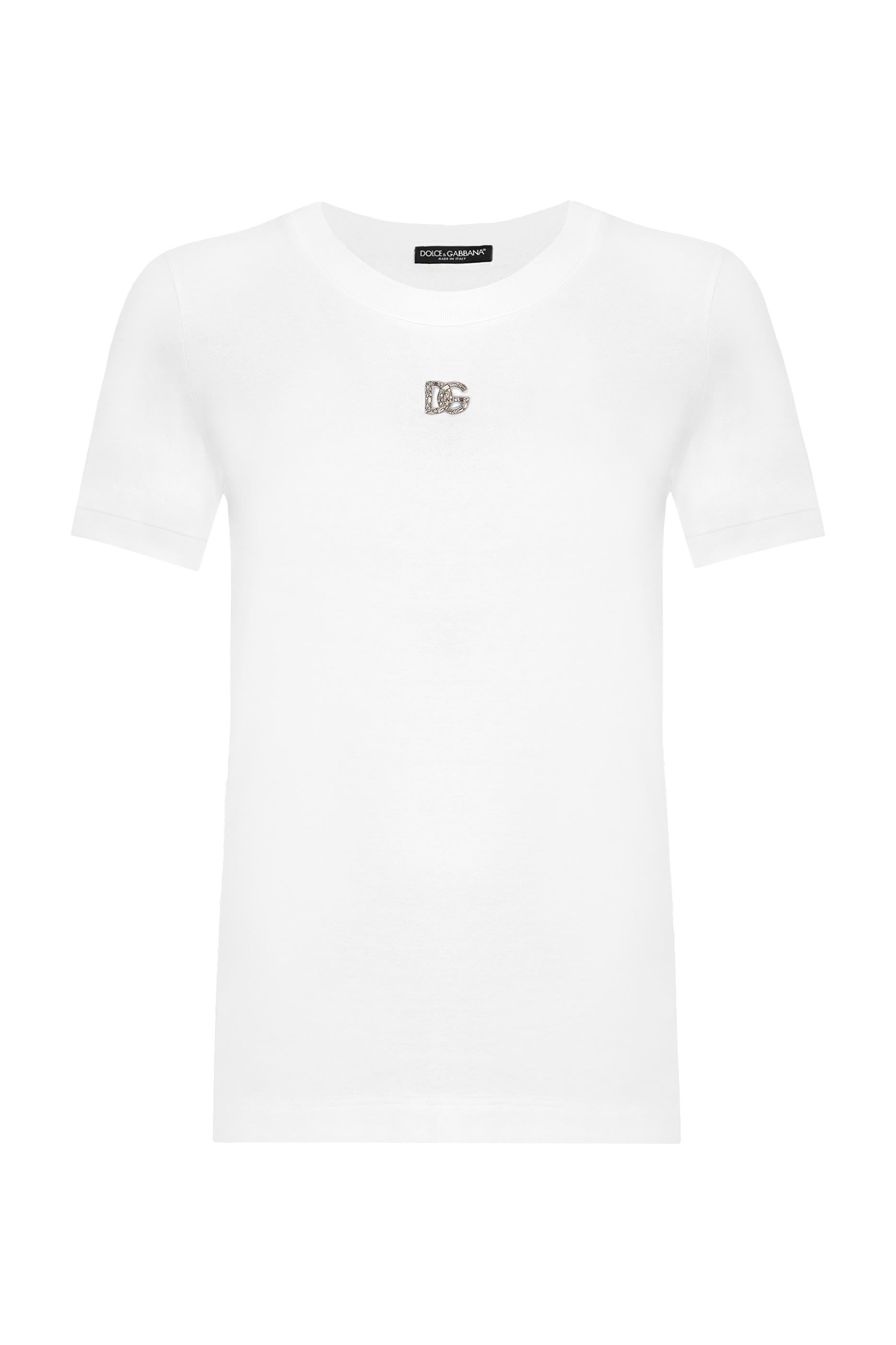 Crystal DG Logo Cotton T-shirt