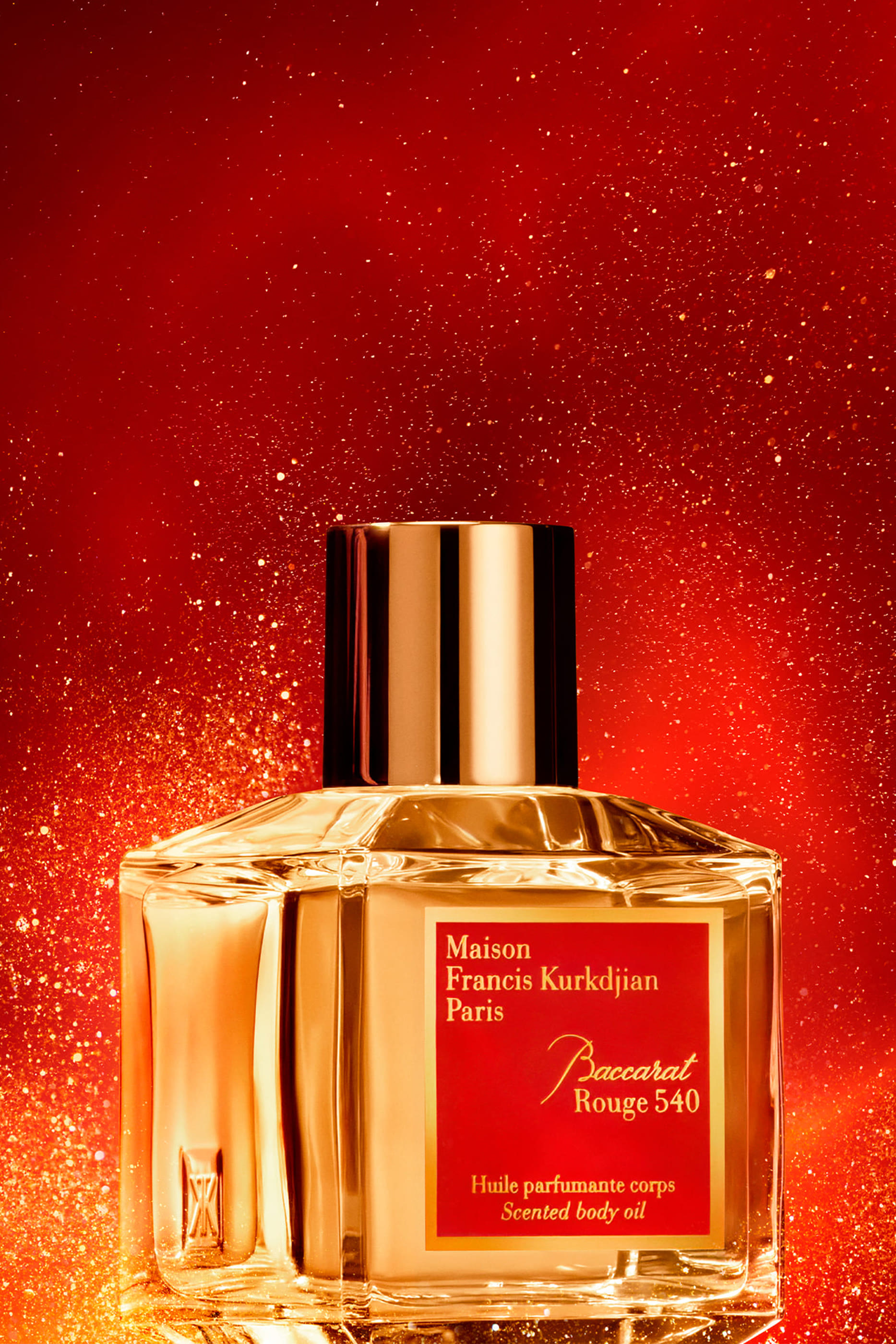 Baccarat Rouge 540 Scented Body Oil