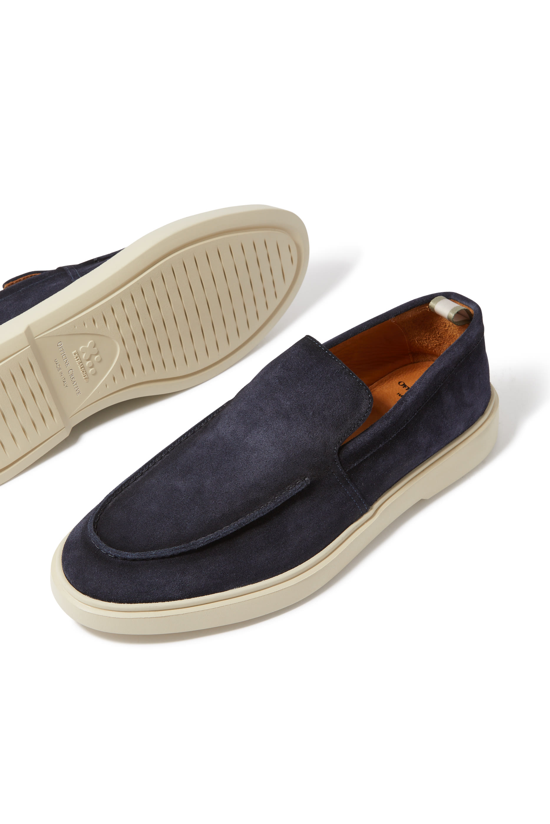 Suede Loafers