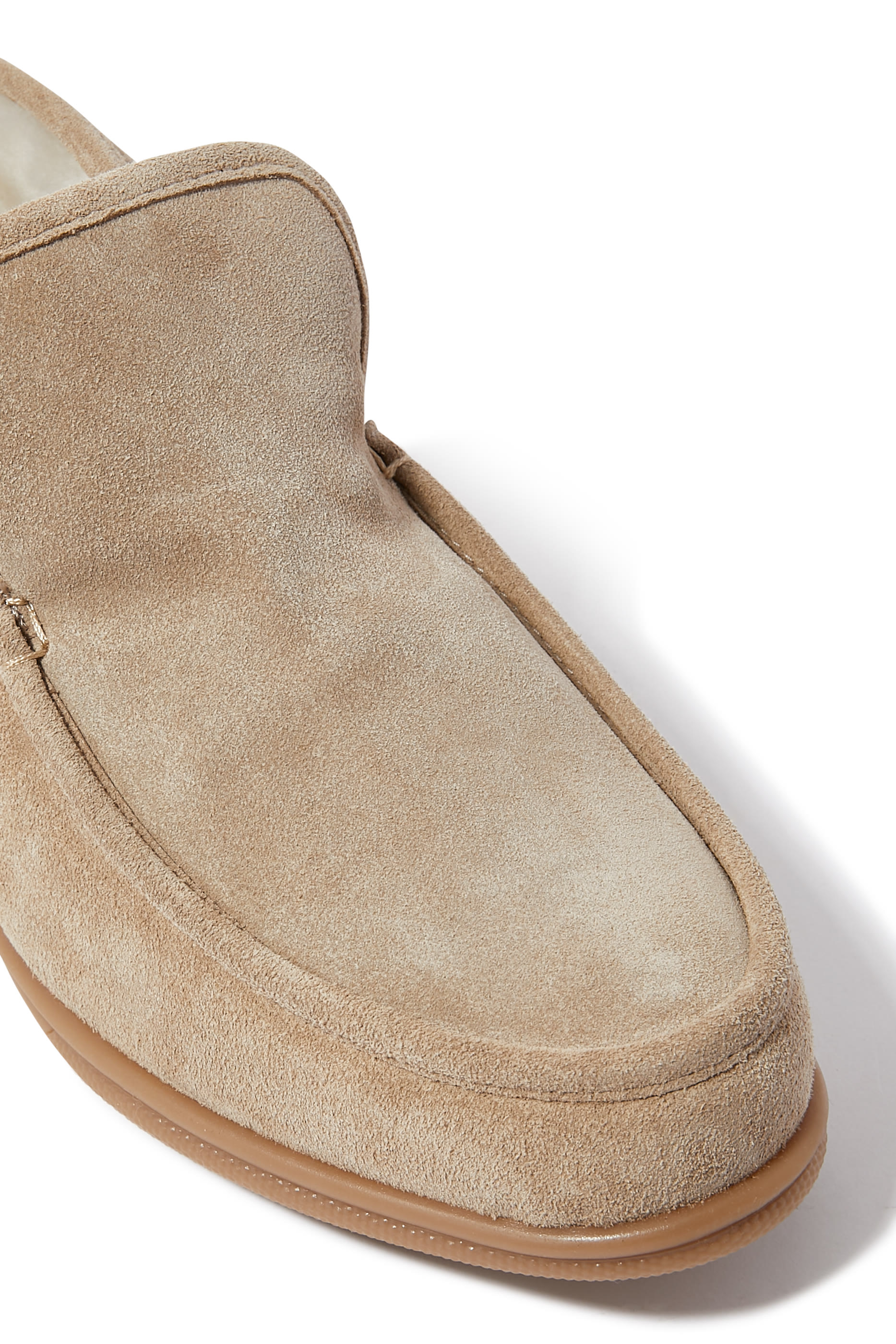 Lace-Up Boots in Stiff Merinillo