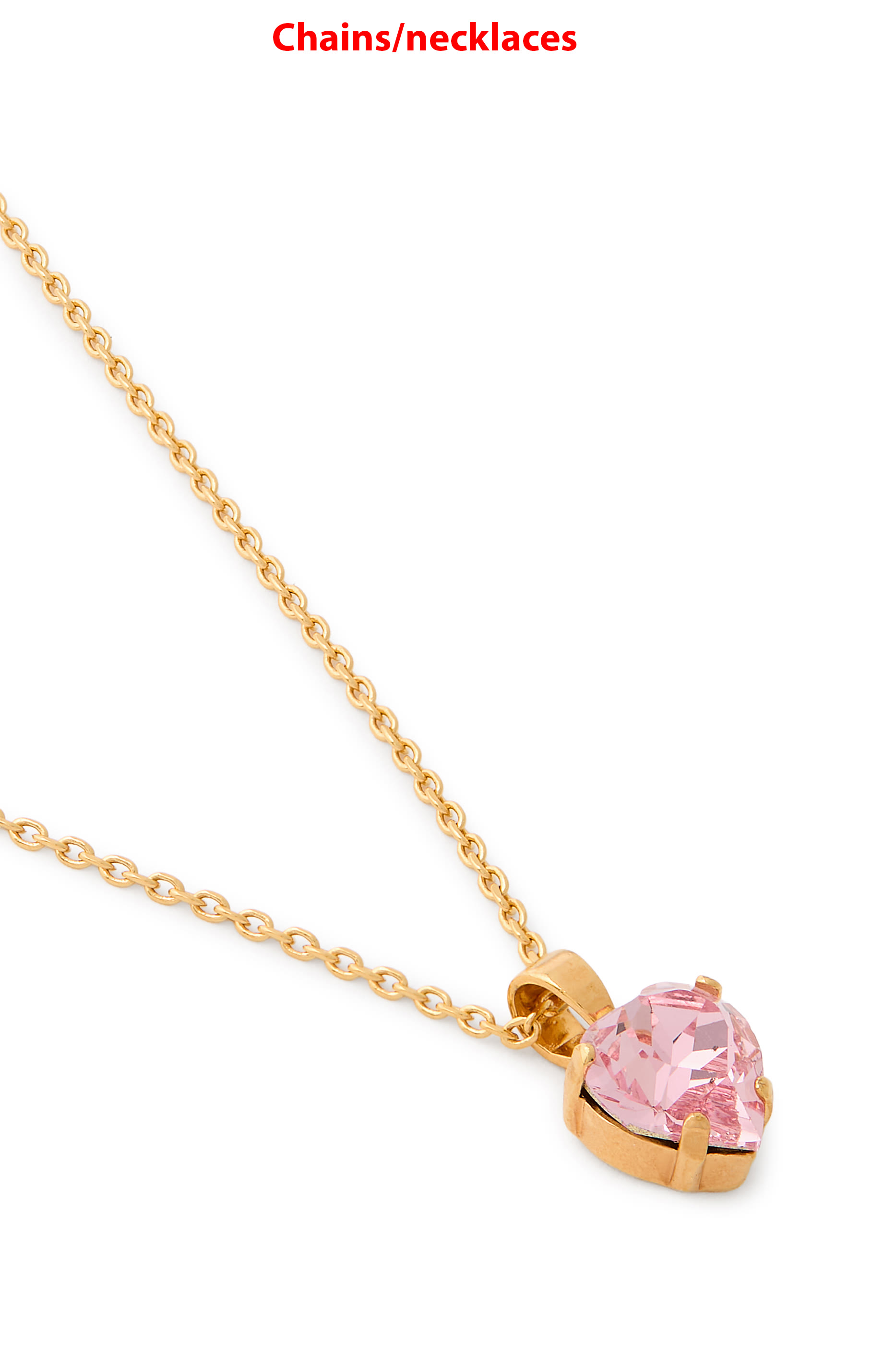  Heart Necklace,  18k Gold Plating