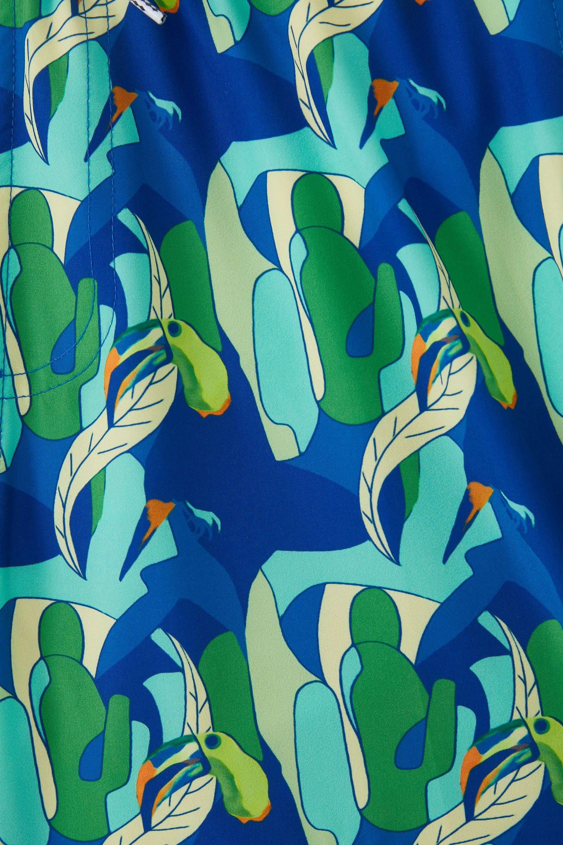 Kids Toucan Jungle Sustainable Swim Shorts
