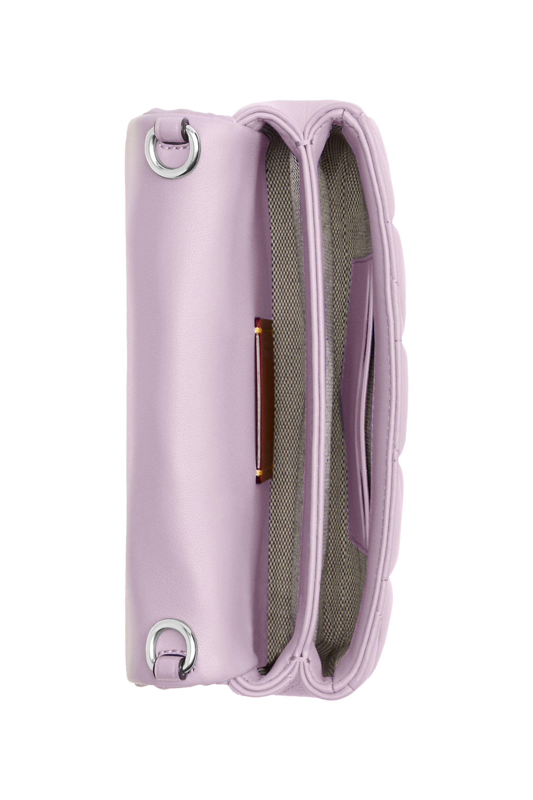 Tabby Crossbody Wristlet With Pillow Quilting