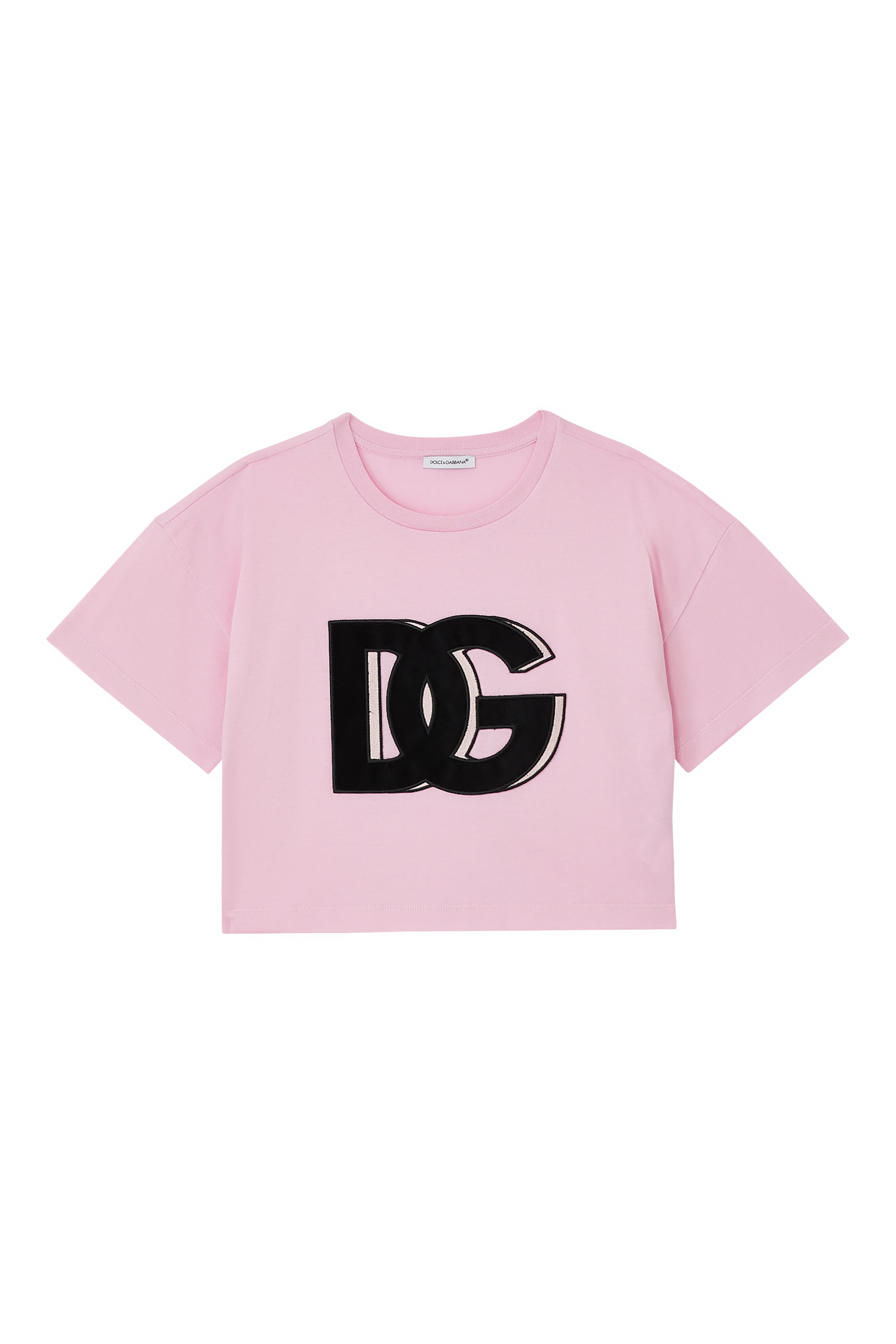 Kids Logo Cotton T-Shirt