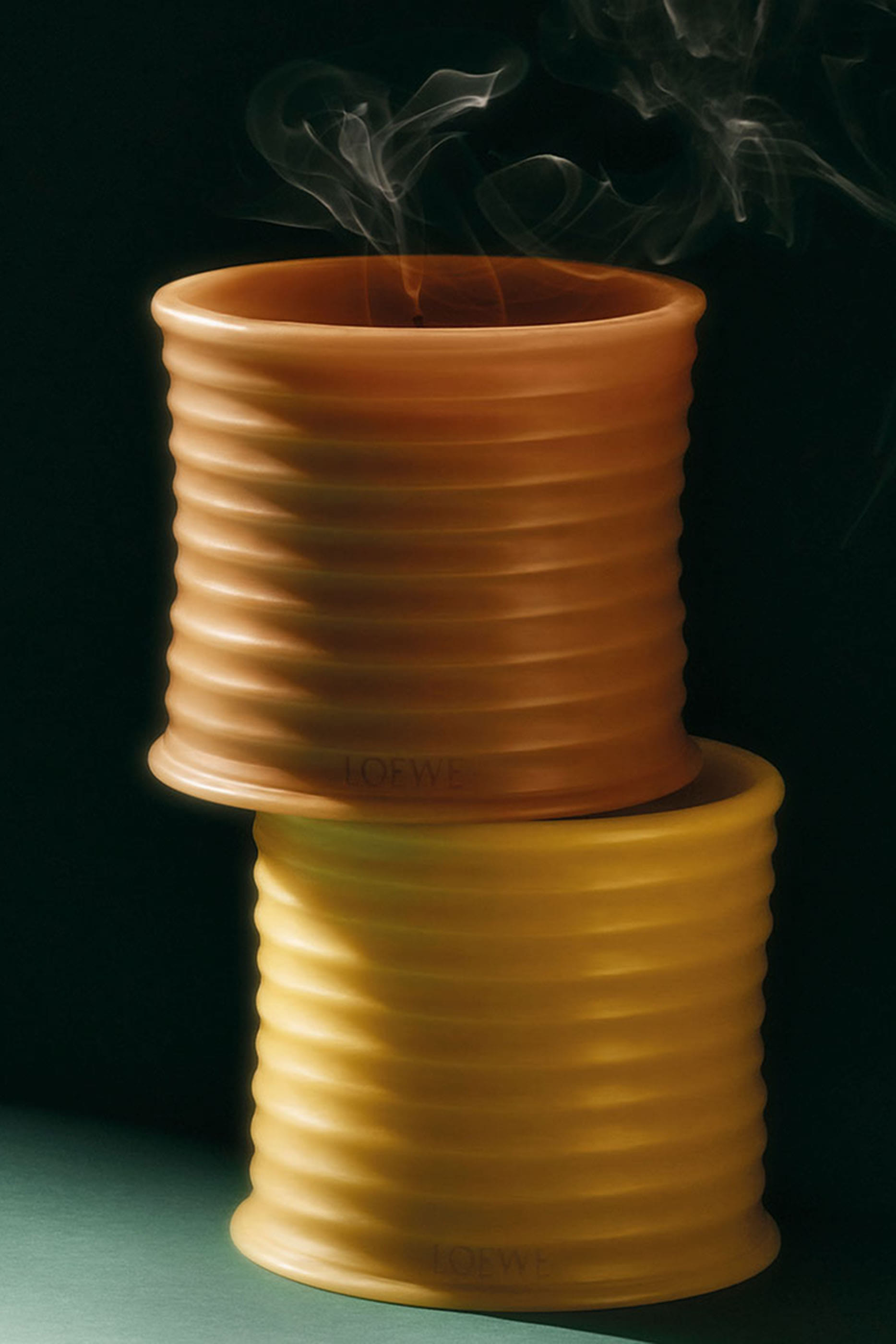 Bronze Medium Beeswax Candle