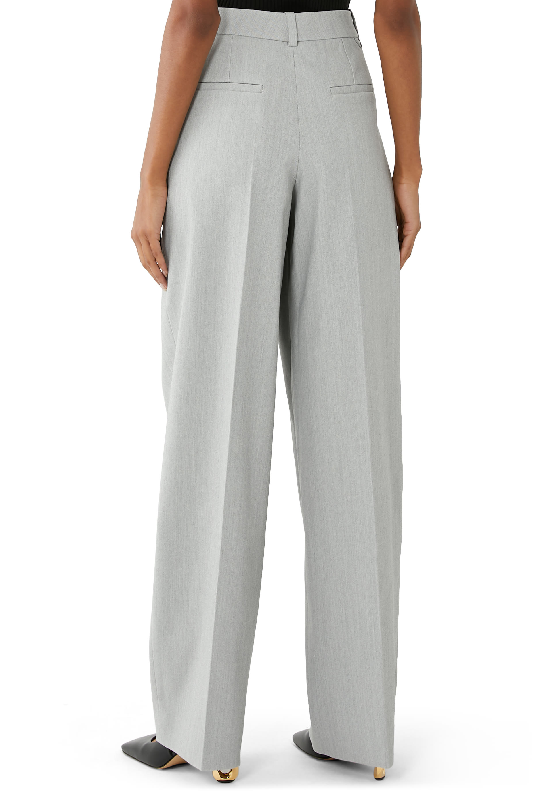 Pleated Suit Pants