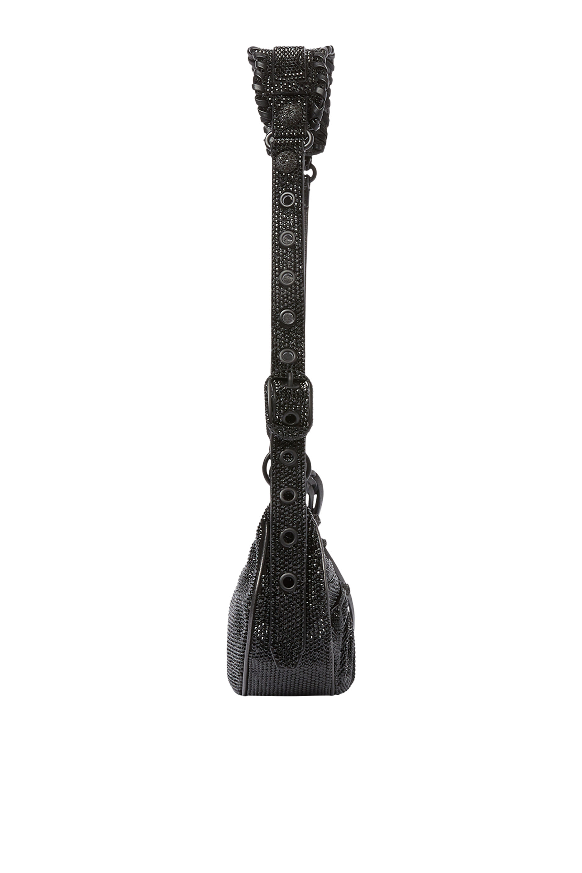 Le Cagole XS Shoulder Bag With Rhinestones