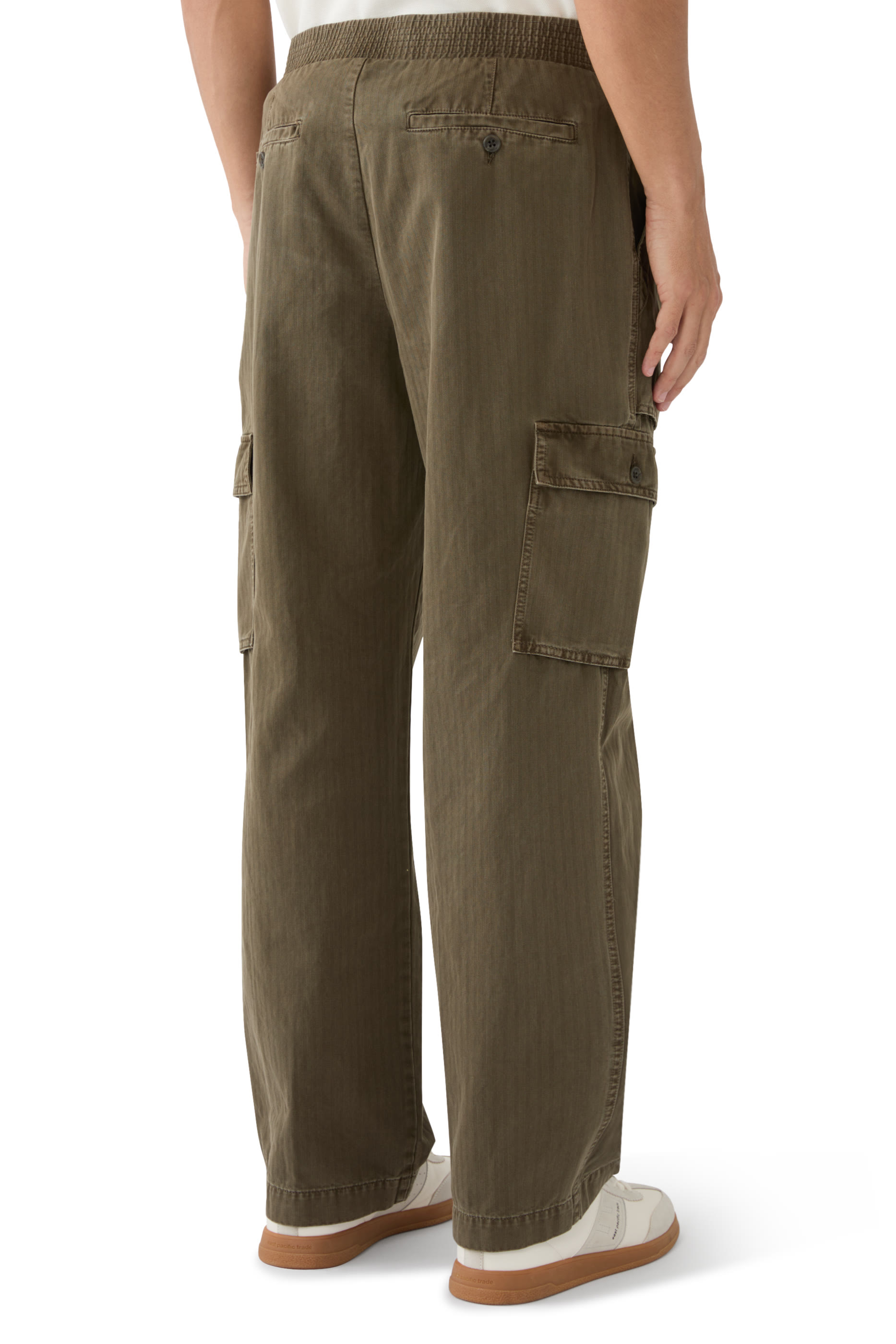 Herringbone Twill Utility Pants