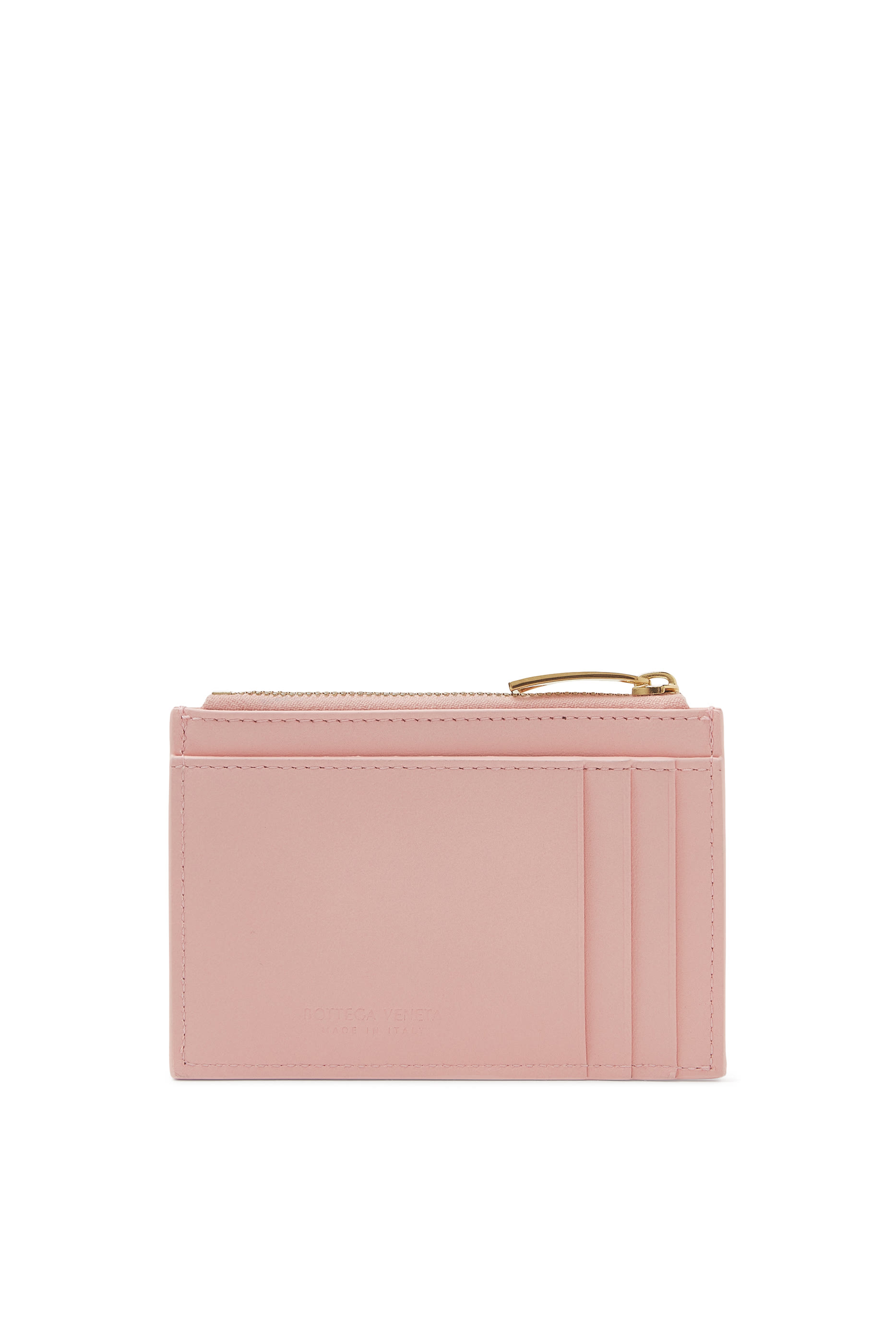 Intrecciato Zipped Card Case