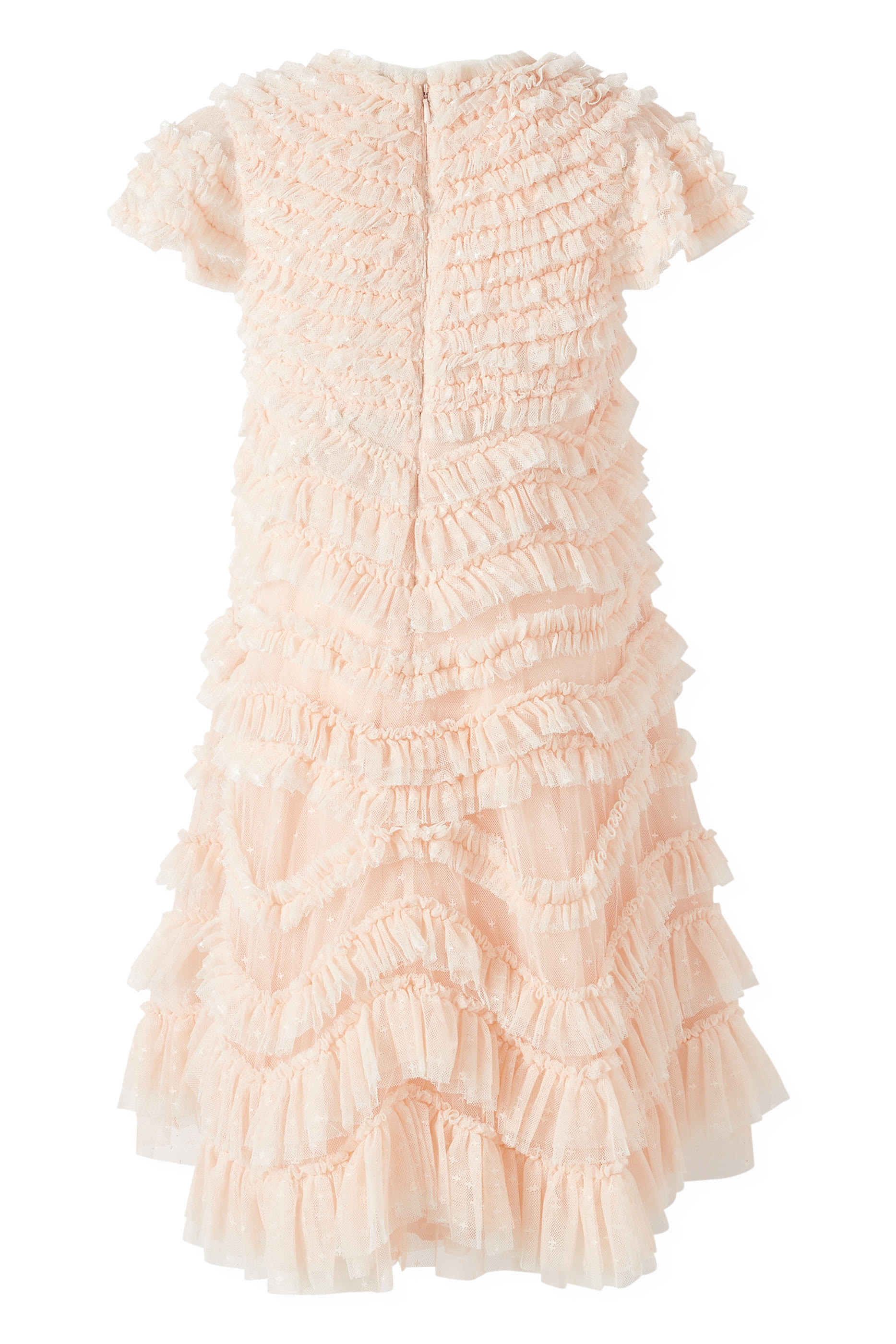 Kids Wild Rose Ruffle Dress