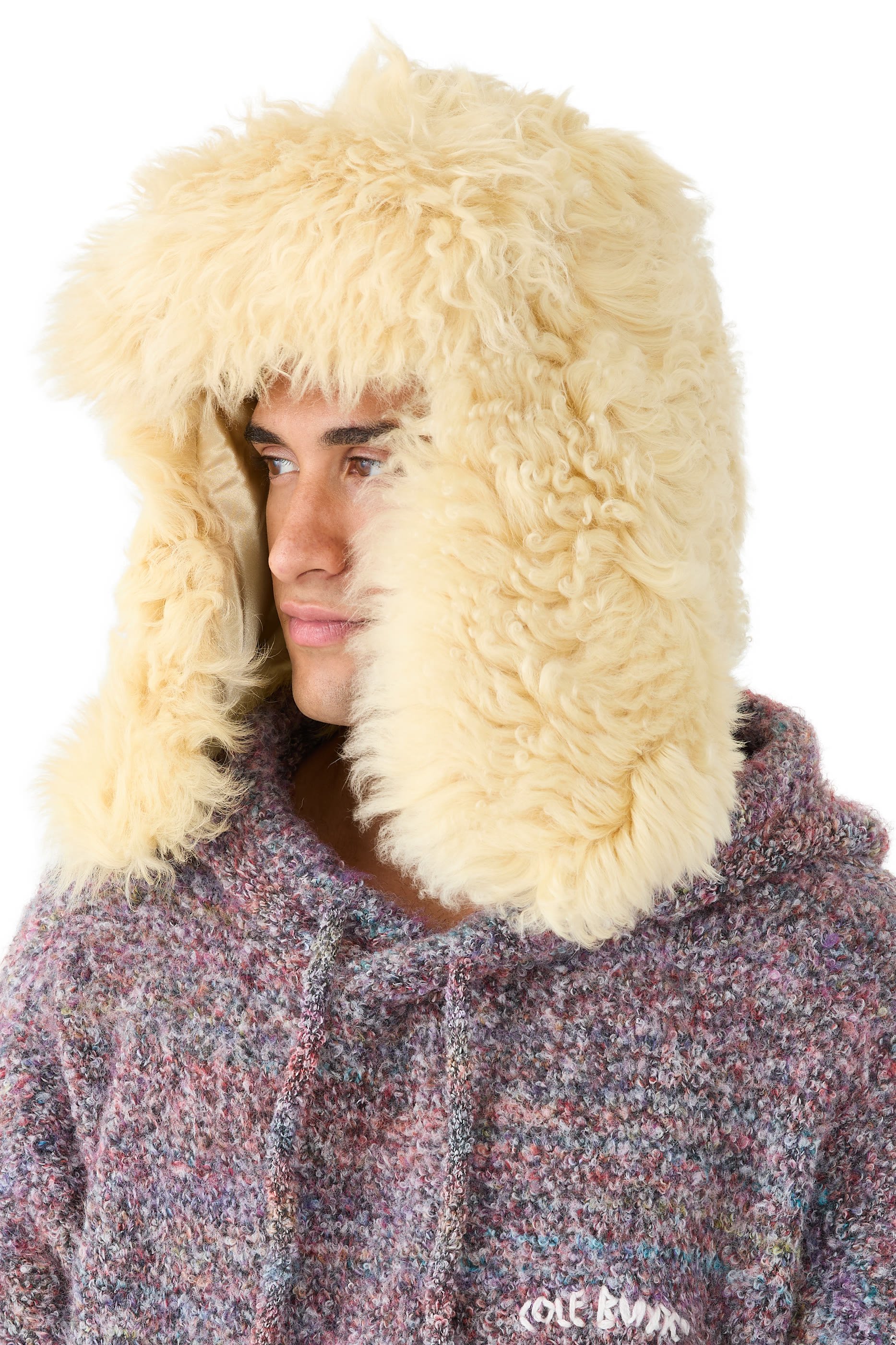 Efna Shearling Pilot Hat