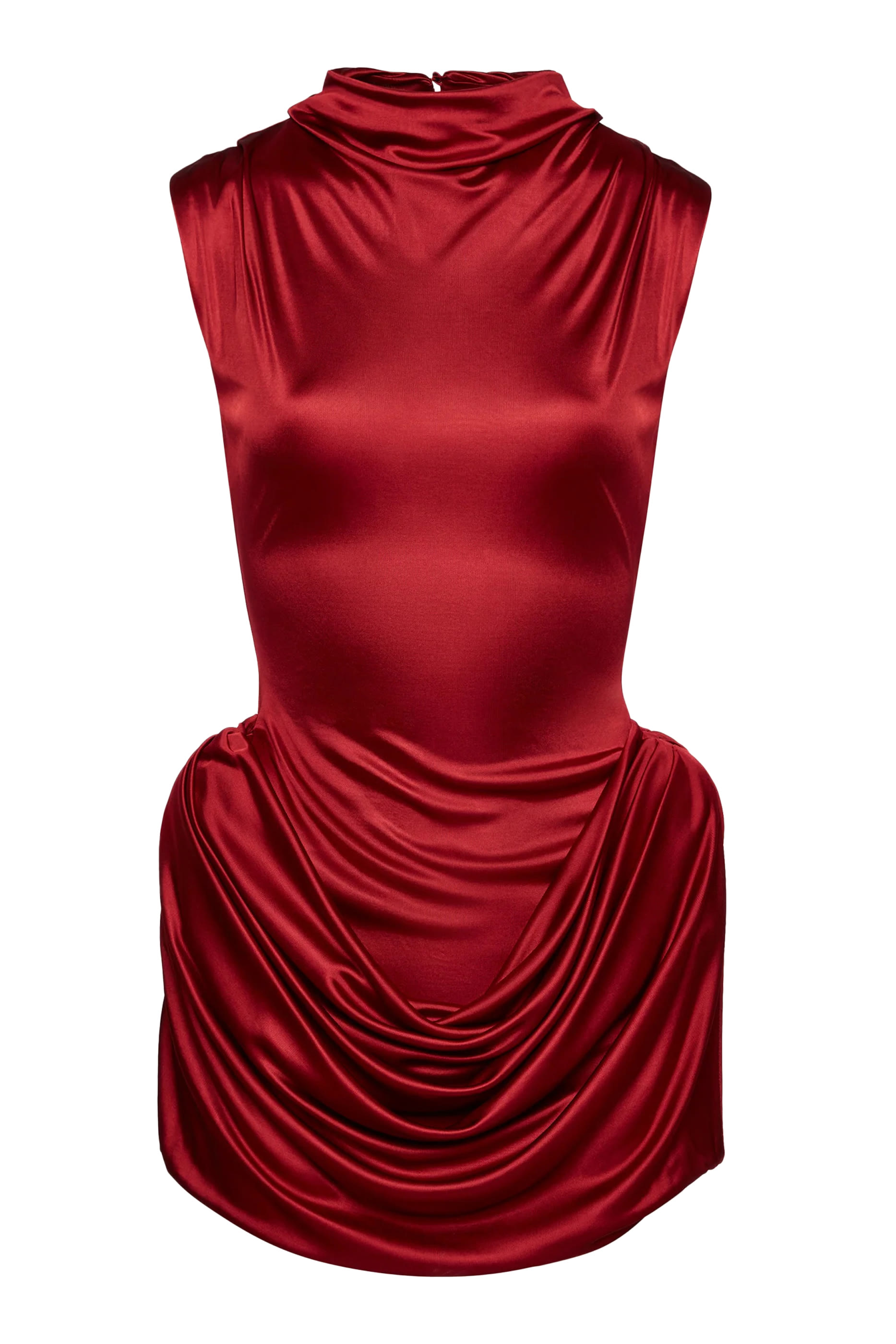 Padded Hip Mini Dress