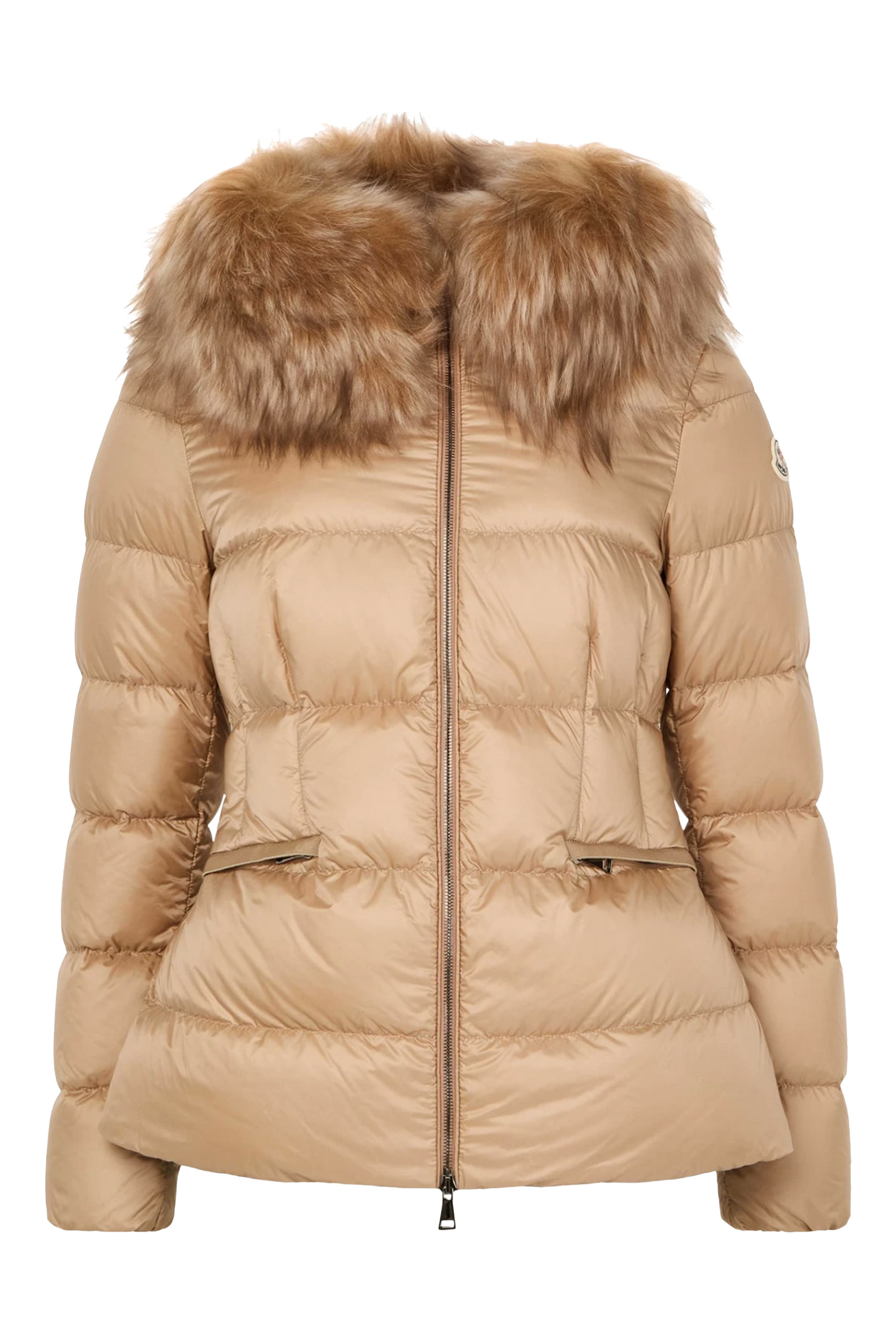 Boed Shearling-Trimmed Short Down Jacket