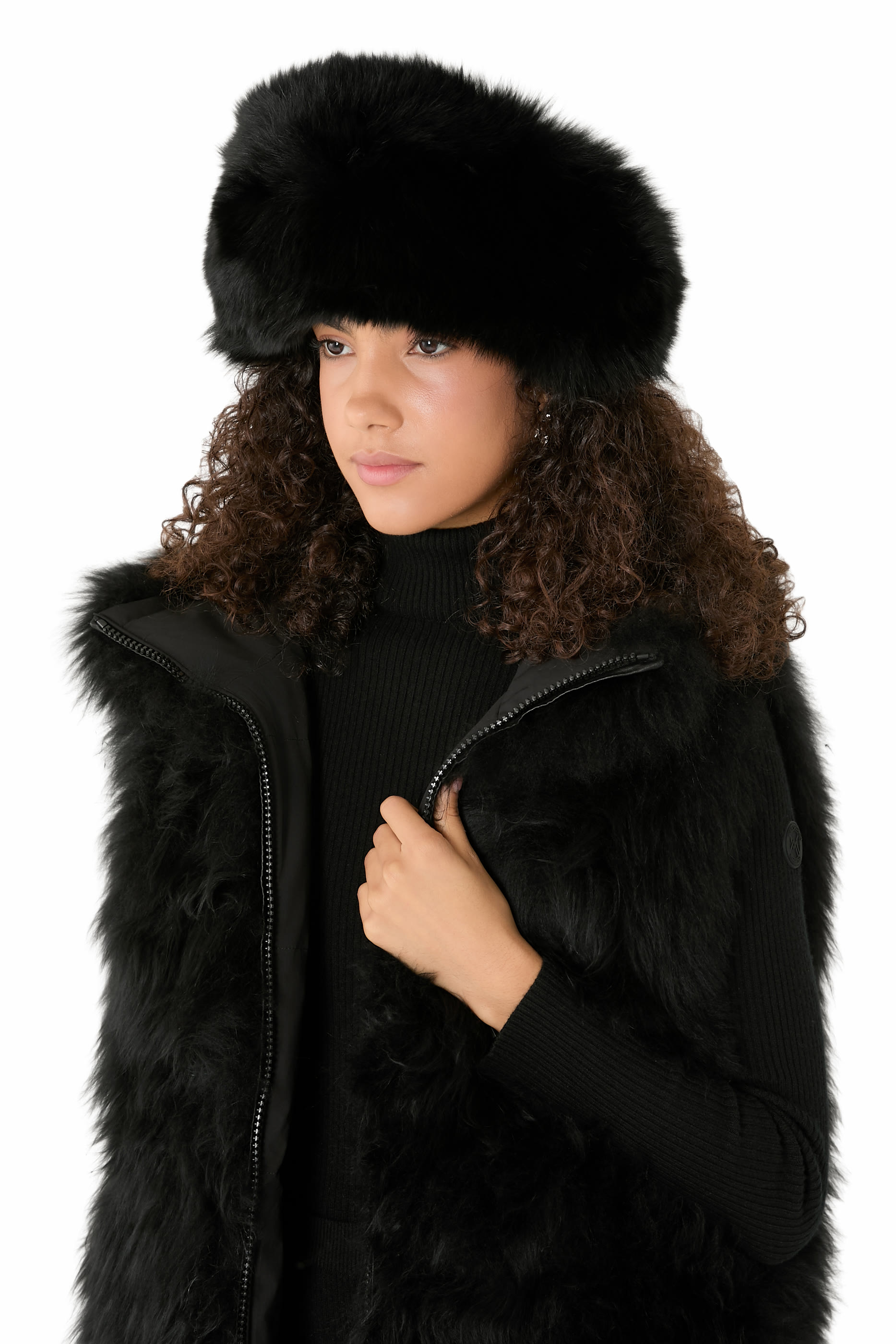 Rex Rabbit Fur Headband 