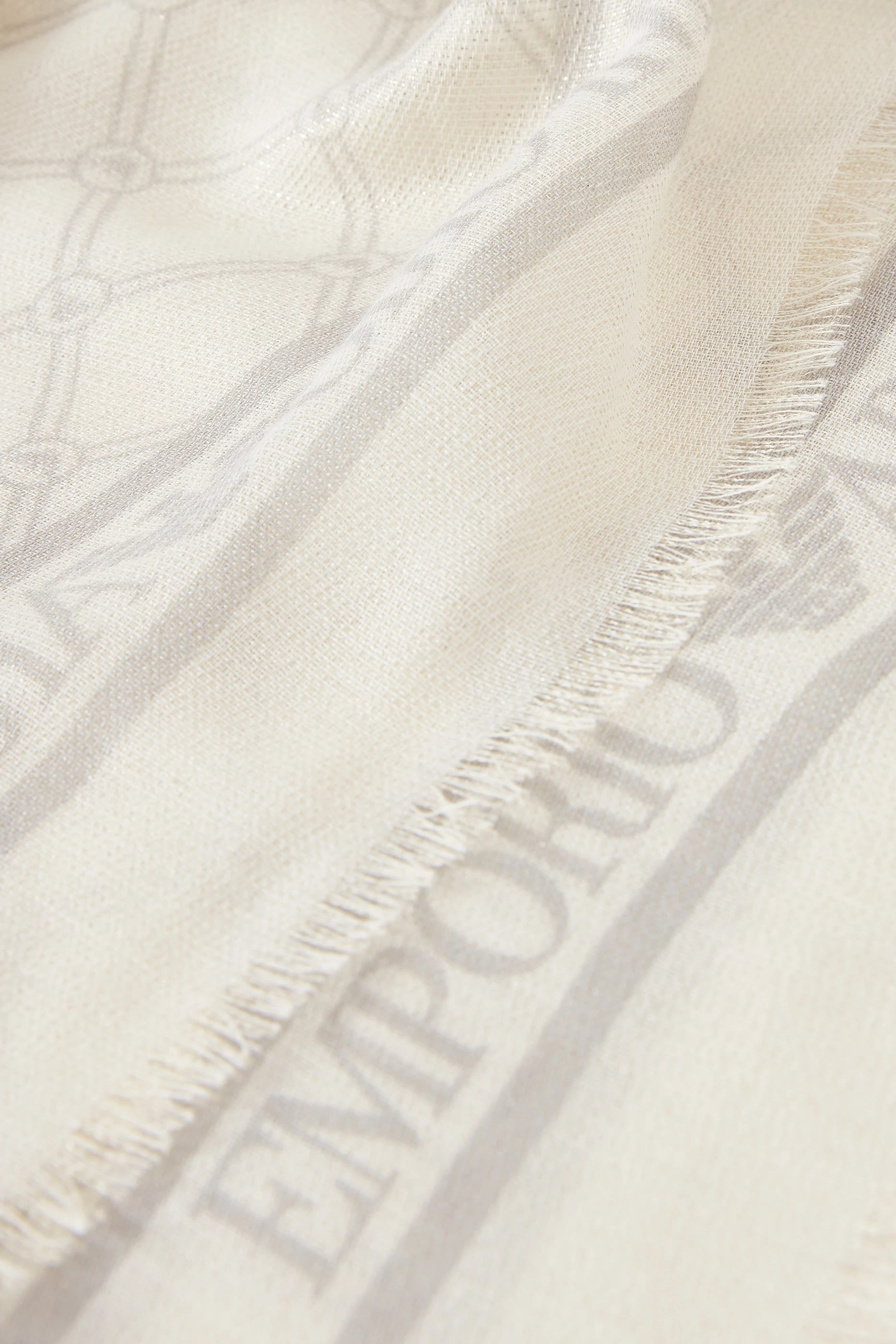 Scarf Foulard Diagonal Lurex