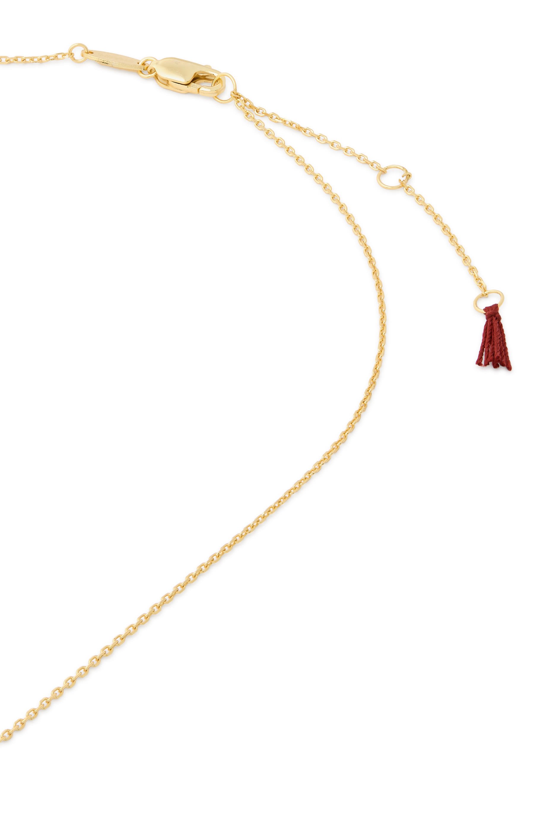 Madison Necklace, Gold-Plated Metal
