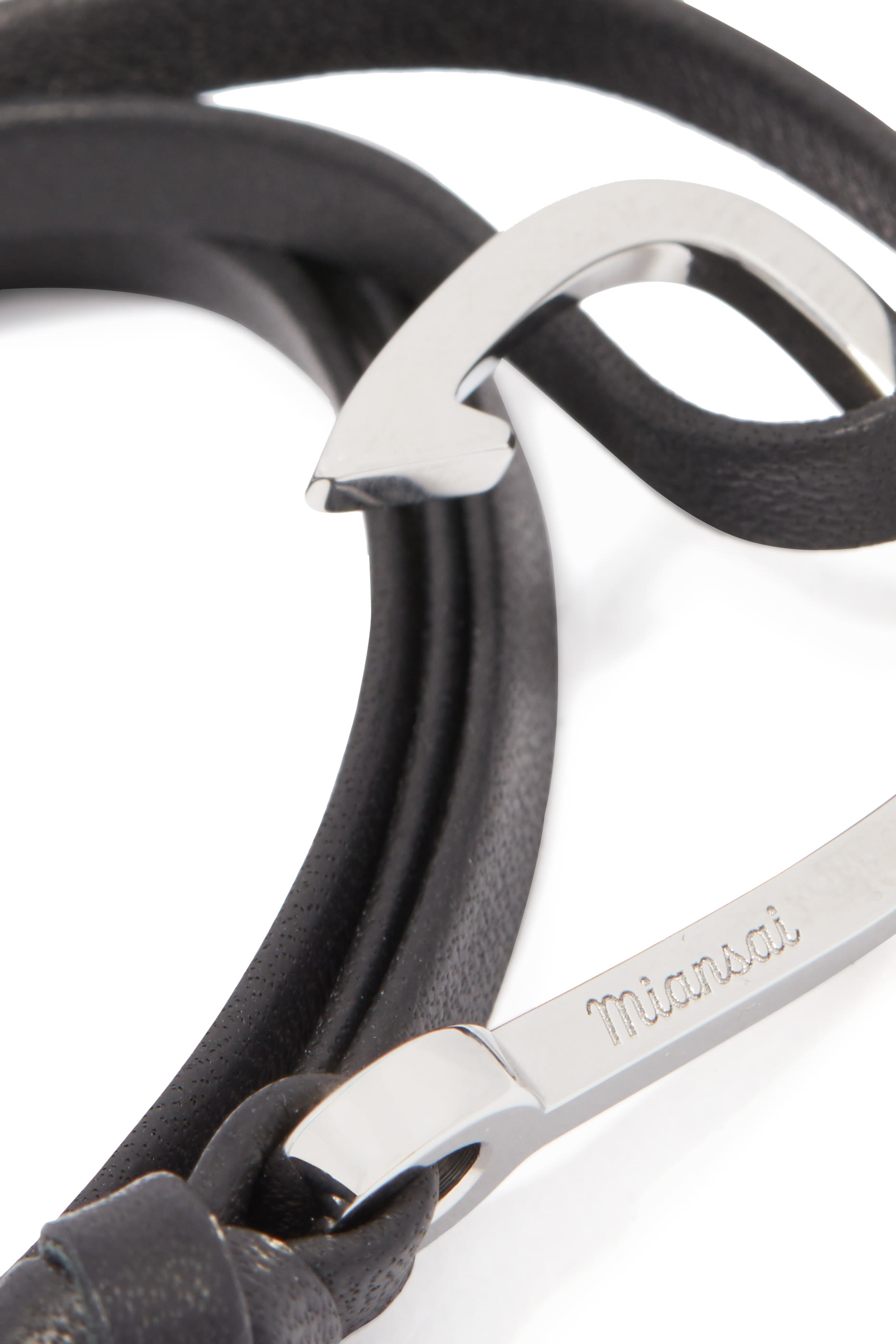 Hooked Leather Bracelet