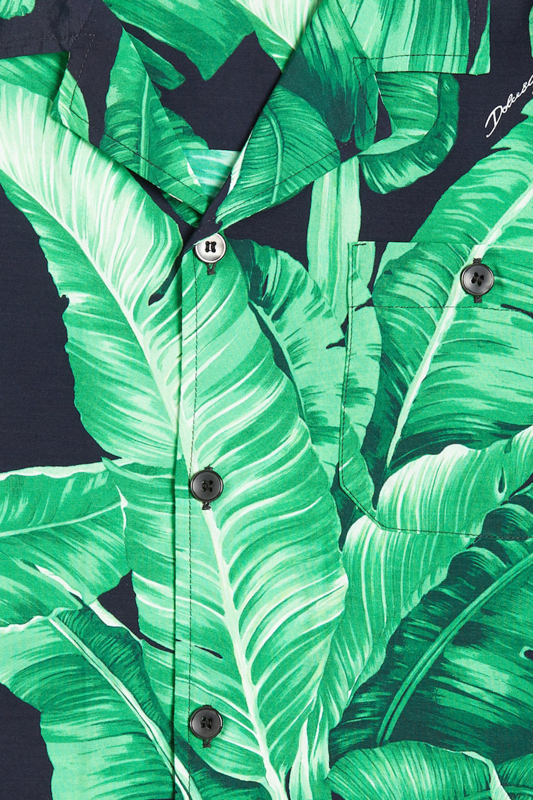 Kids Banana Leaf Print Shirt