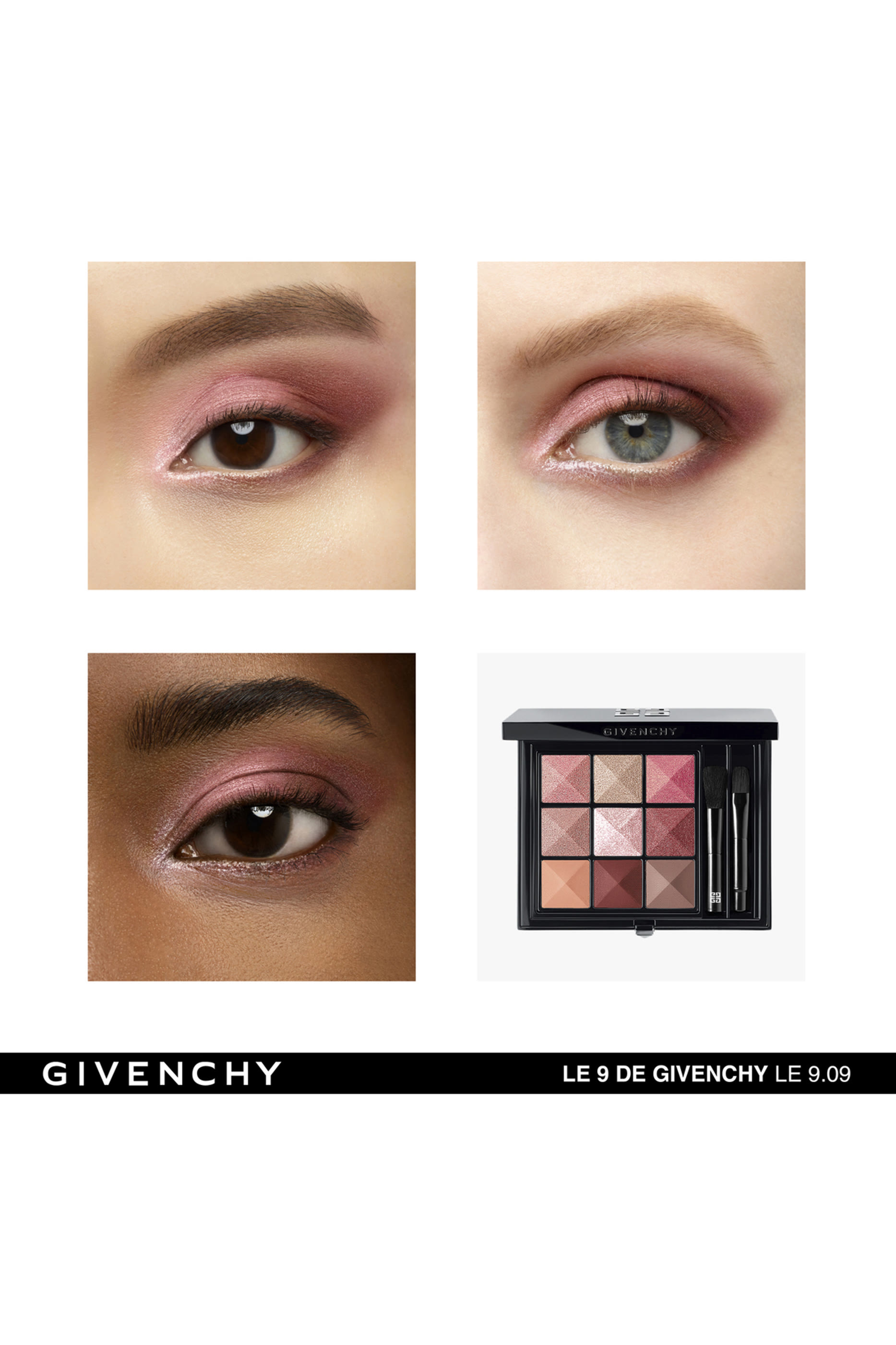 Le 9 De Givenchy, High-Pigmentation & Multi-Finish Eyeshadow Palette