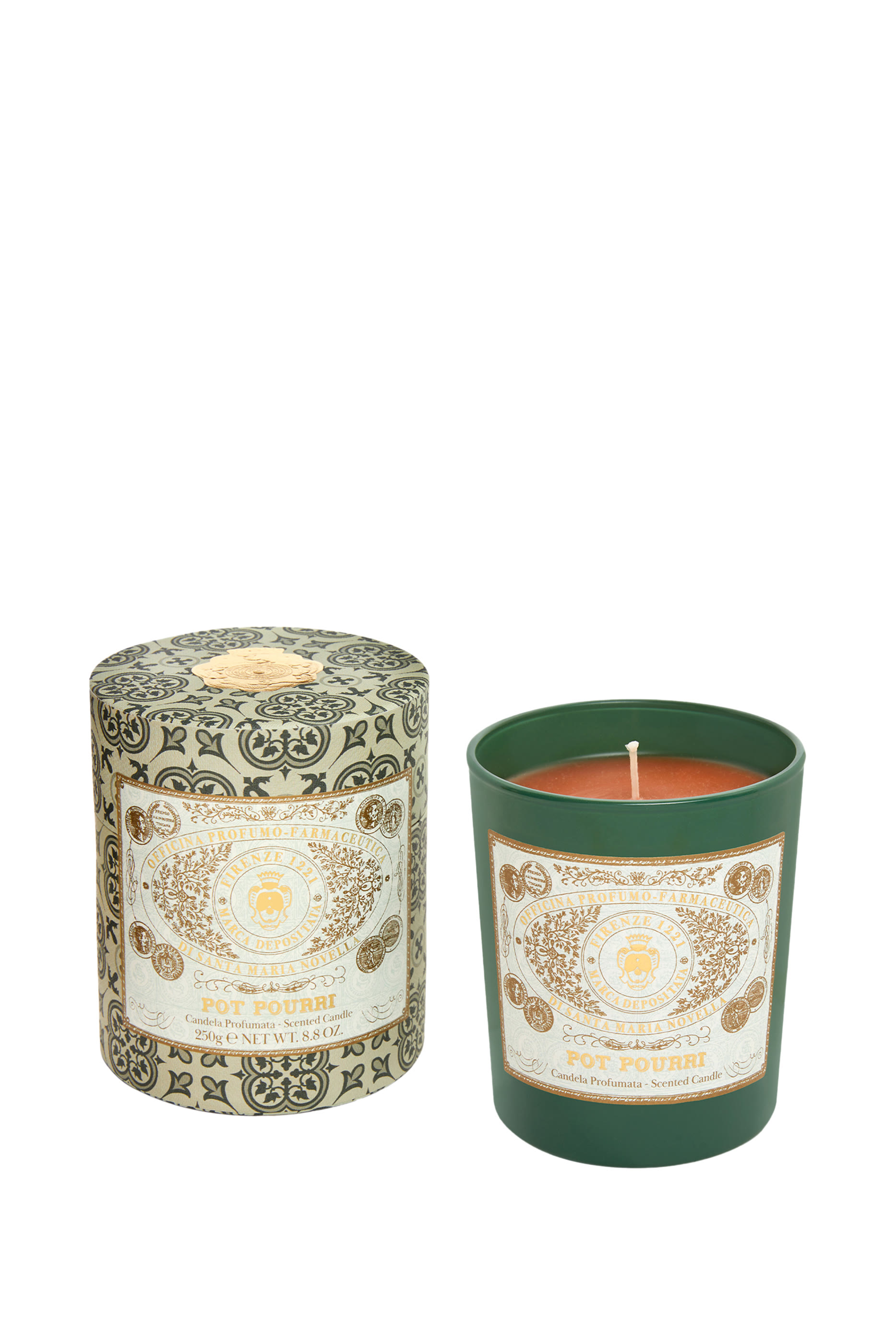 Pot Pourri Scented Candle