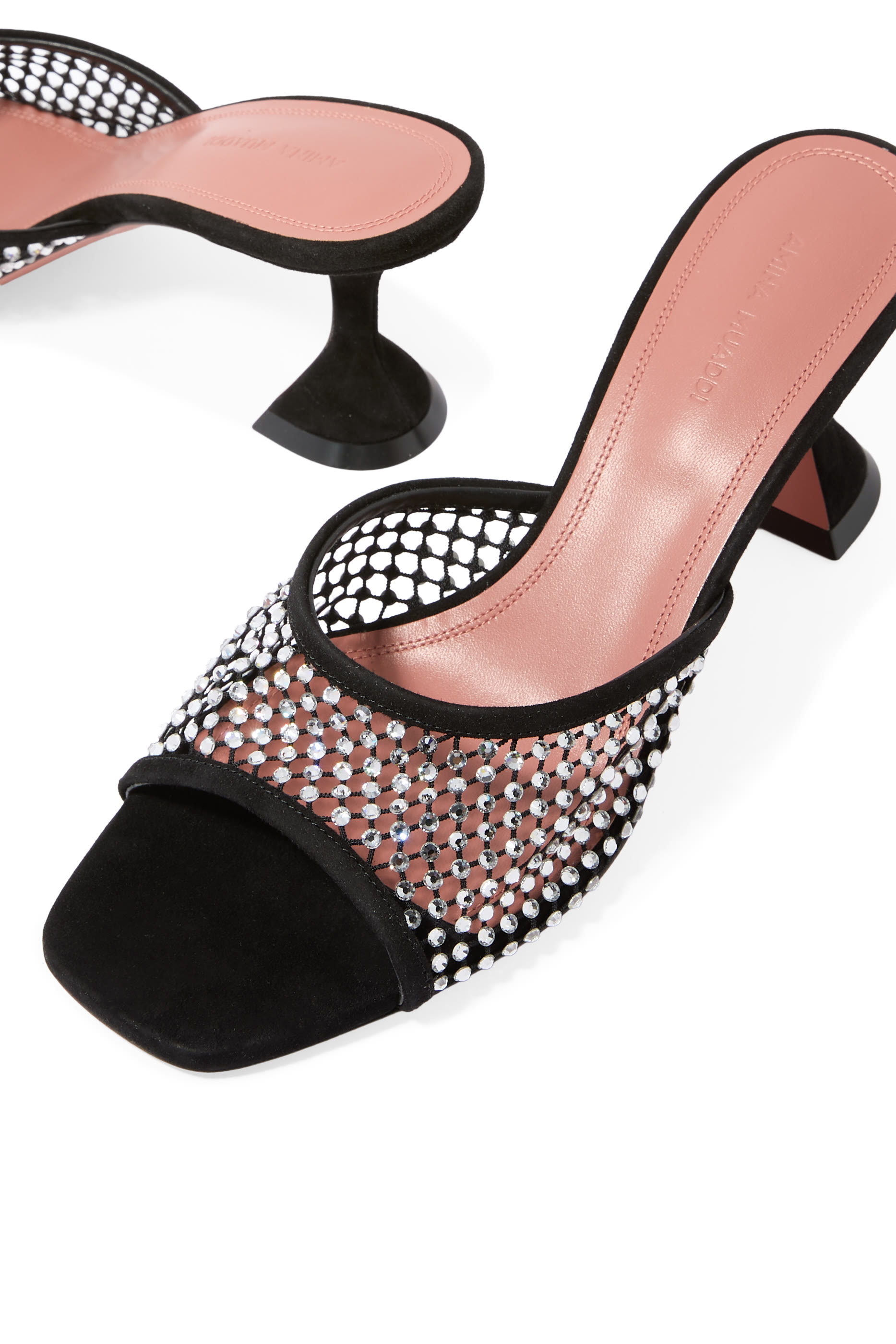 Lupita Crystal Net 70 Mules
