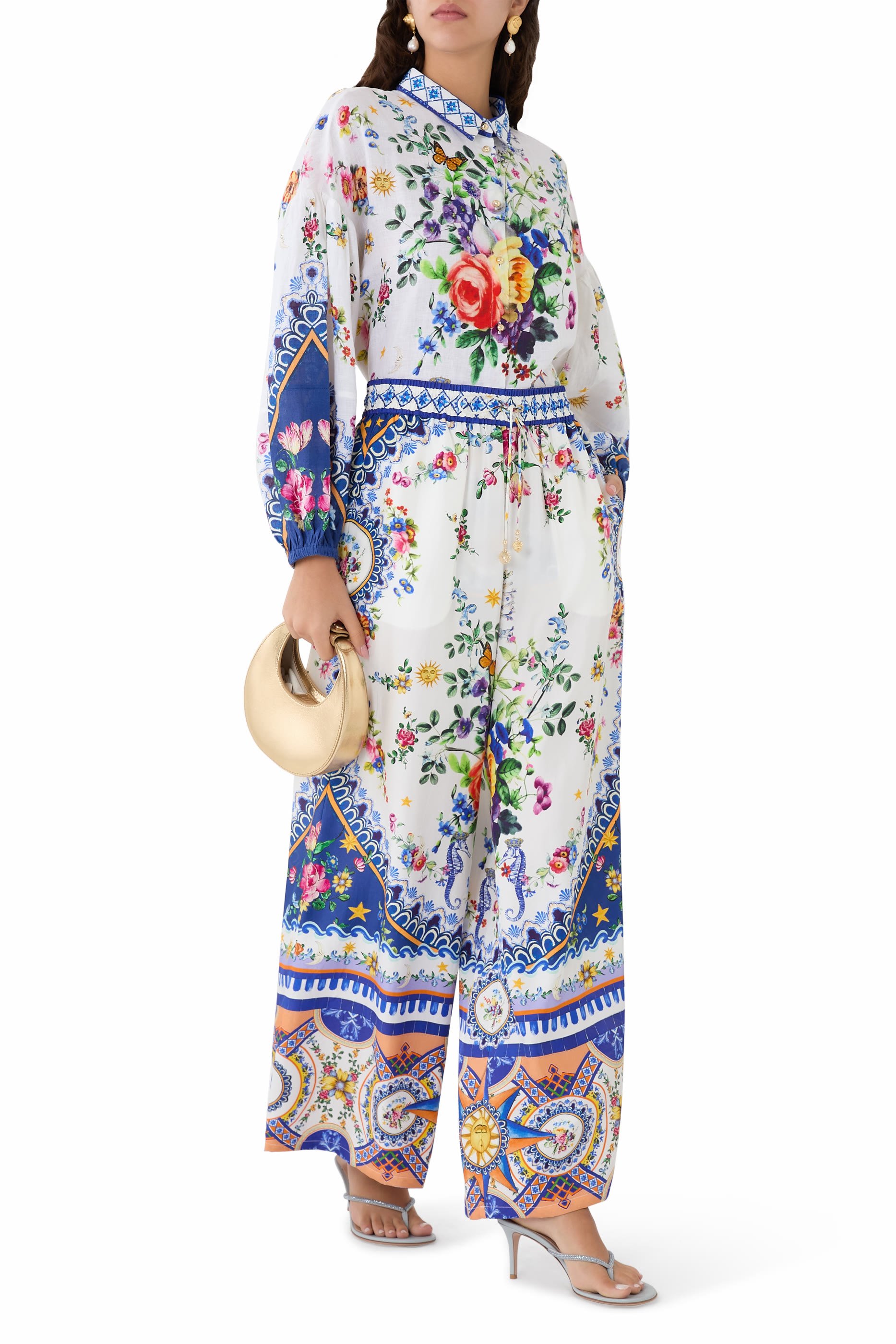 Balloon Sleeve Shirt Blouse