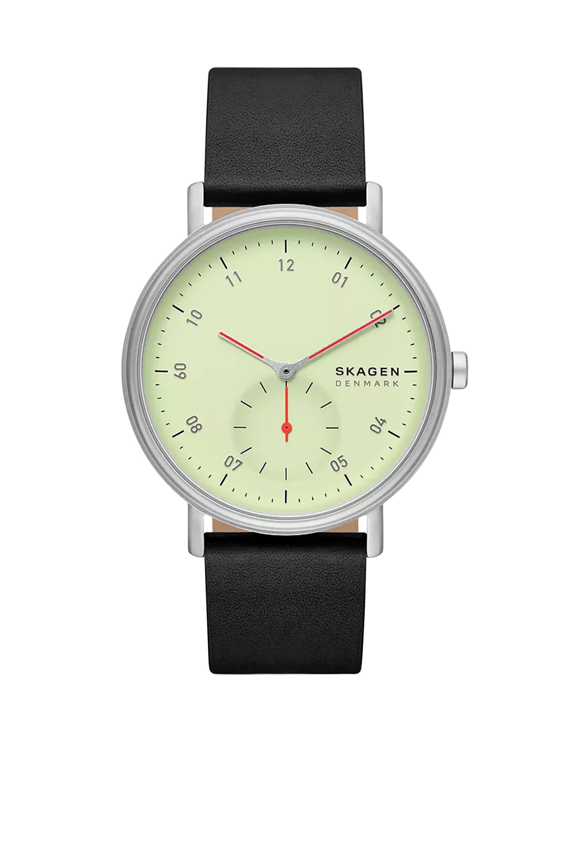 Kuppel Three-Hand Leather Watch