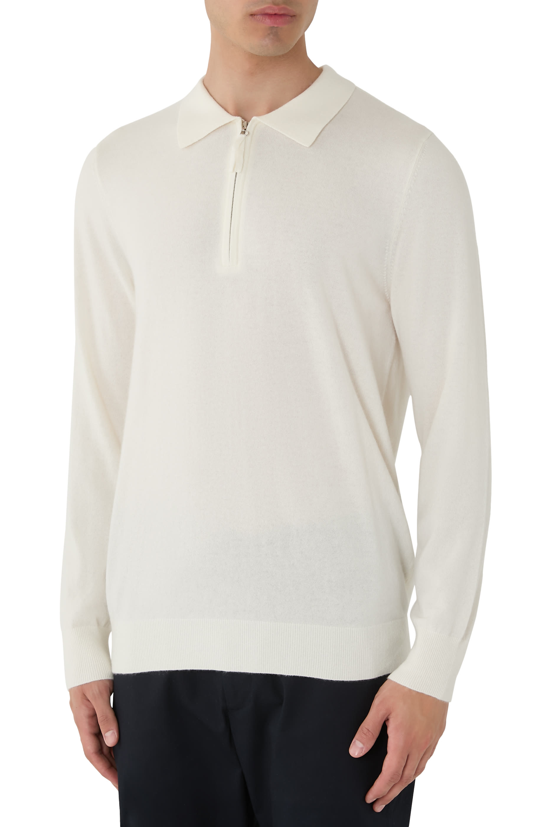  Mr Smythson Half Zip Sweater 