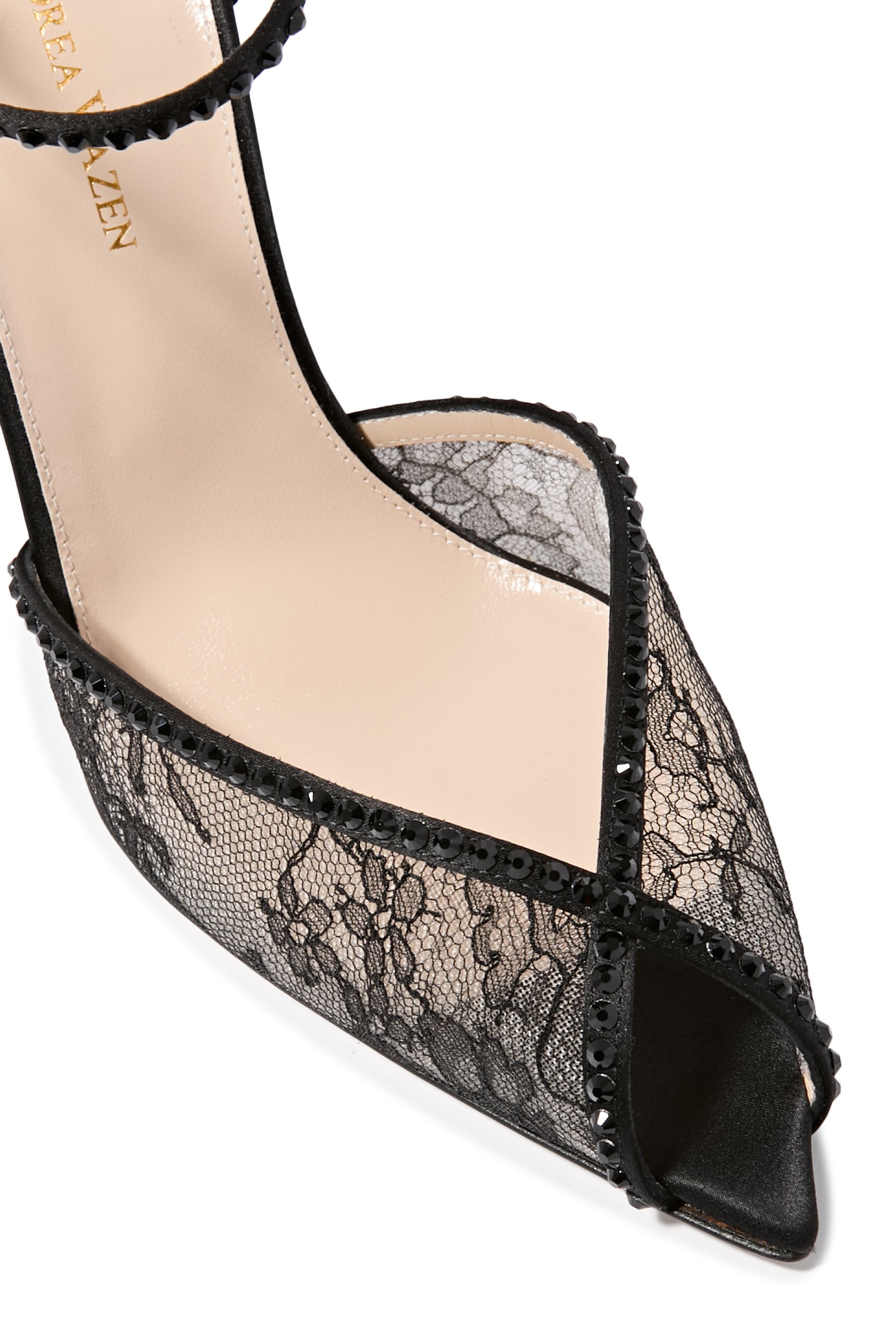 Katy 105 Lace and Satin Pumps