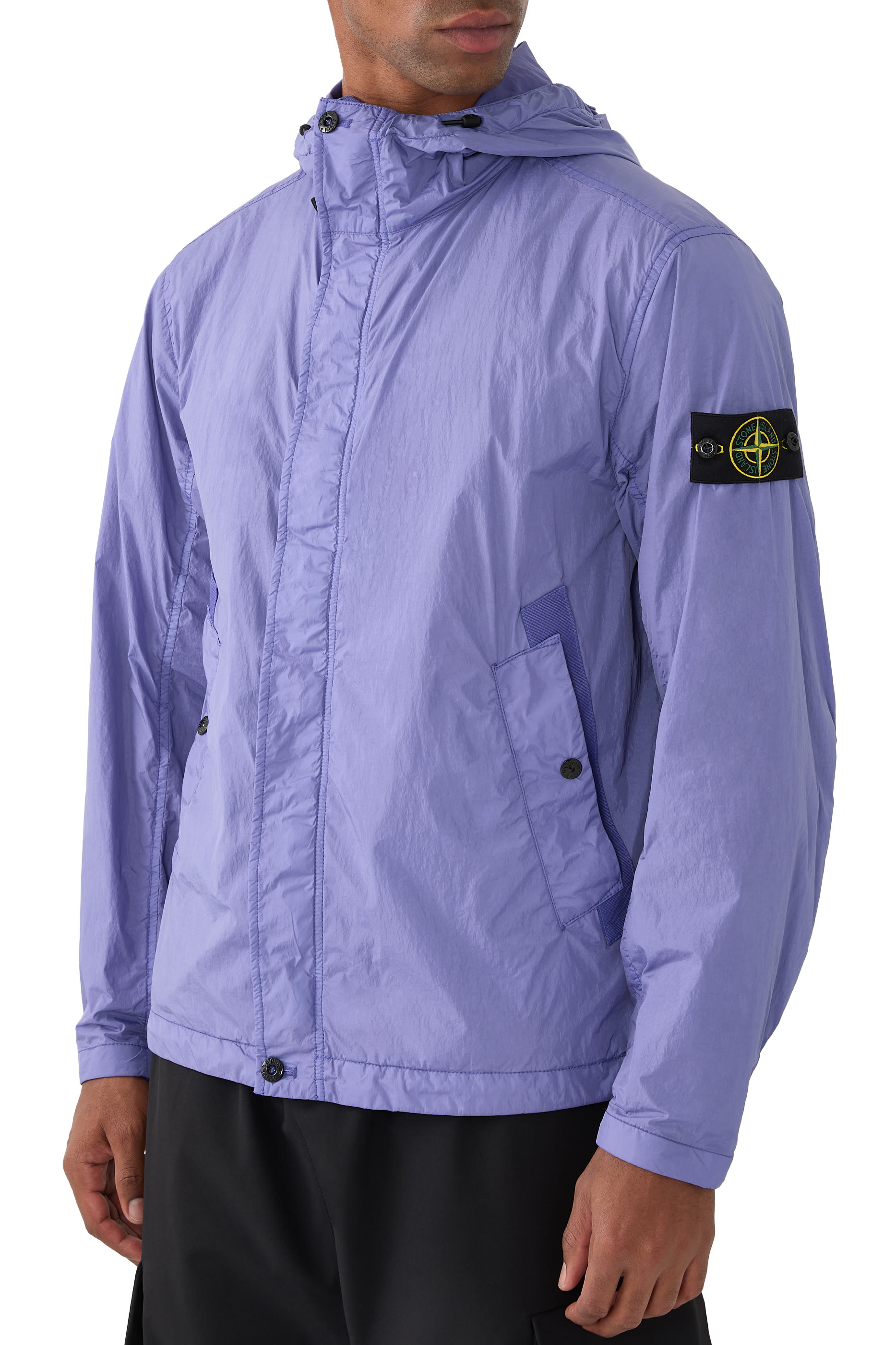 Hooded Jacket with Wind Resistance and Anti-Drop