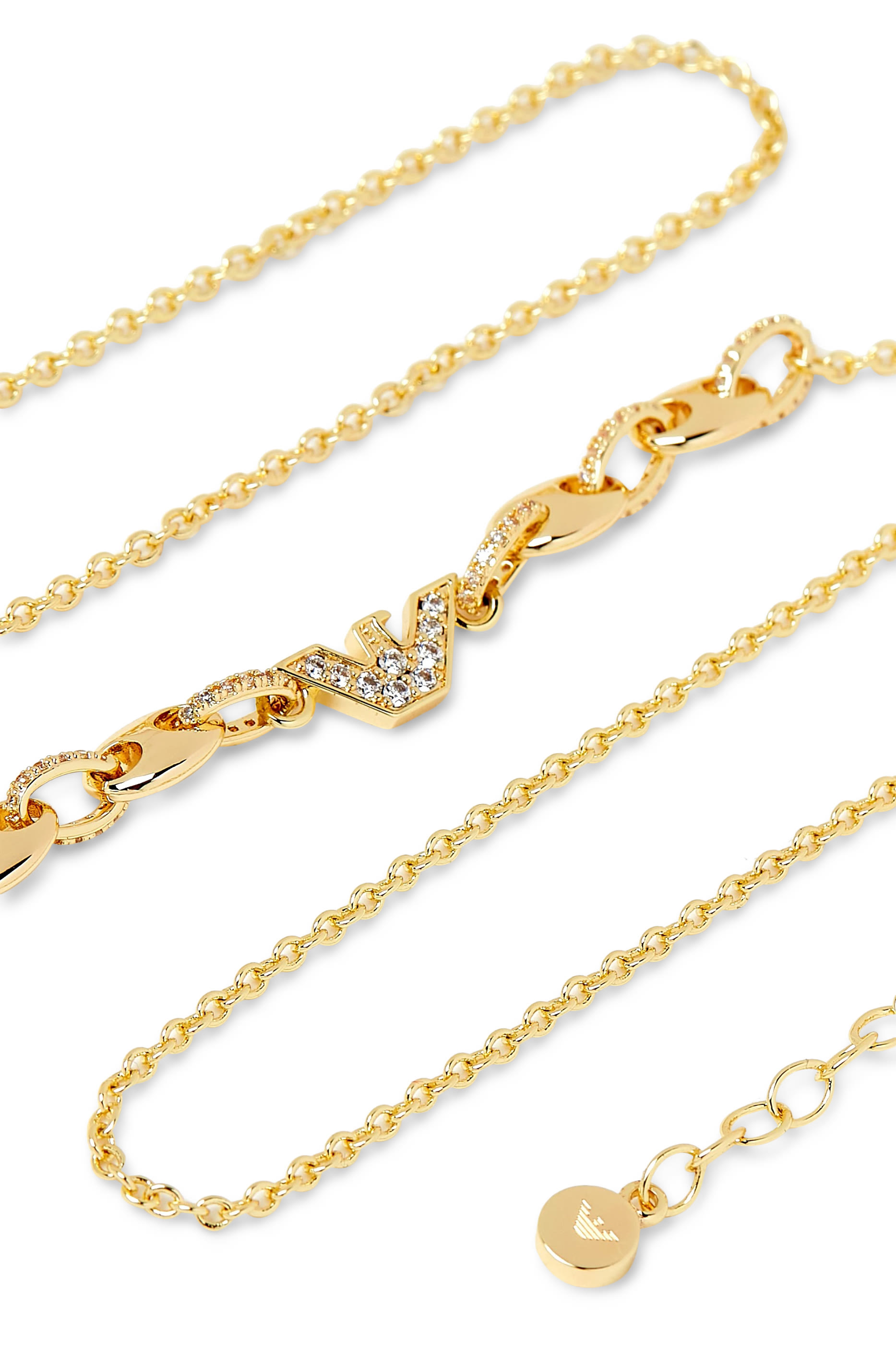 Sentimental Logo Pendant Necklace