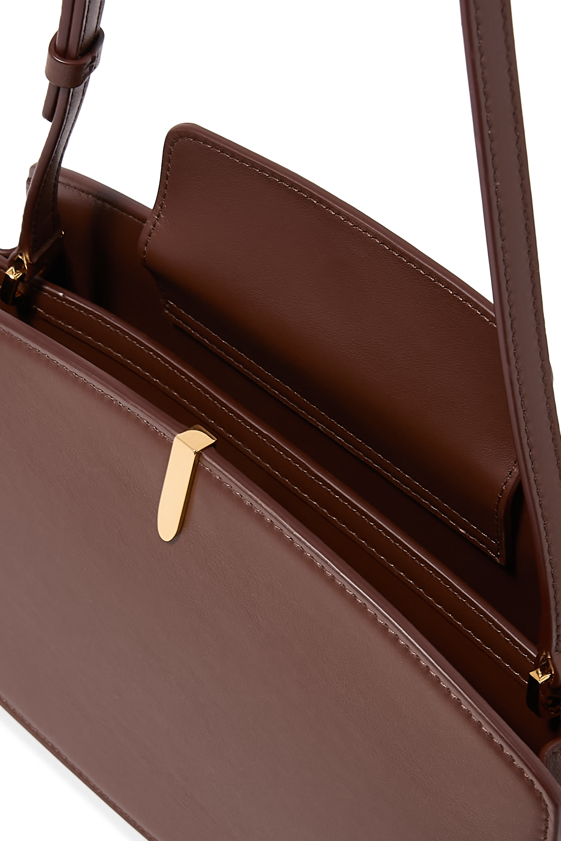 Florence Shoulder Bag in Smooth Calf Leather 