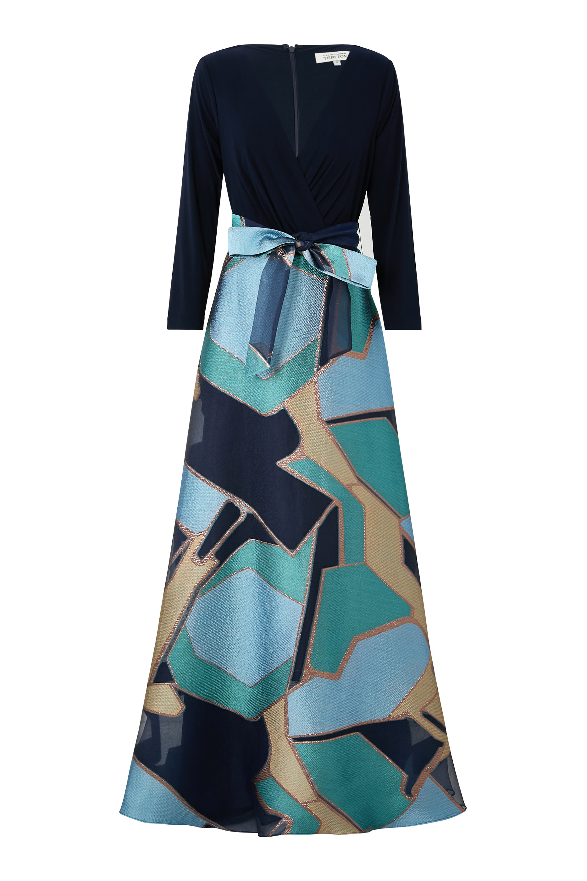 Geometric Pattern Gown