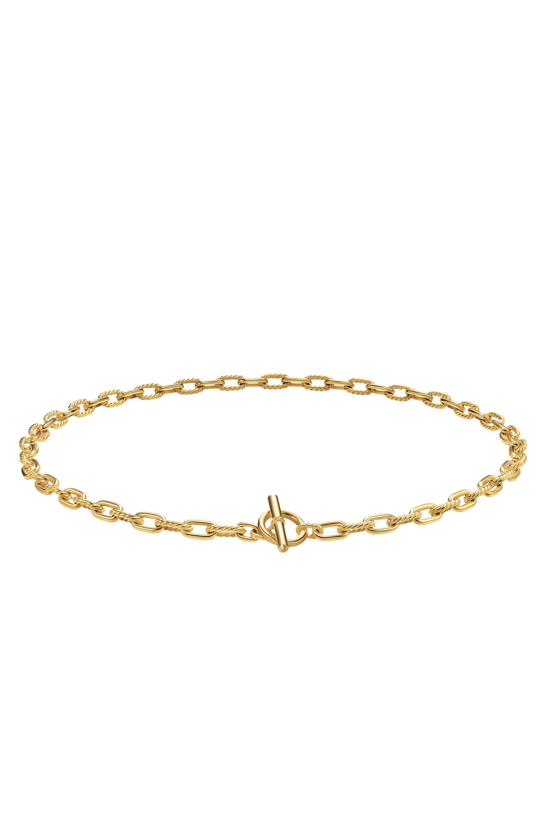 Madison® Toggle Chain Necklace,  18K Yellow Gold