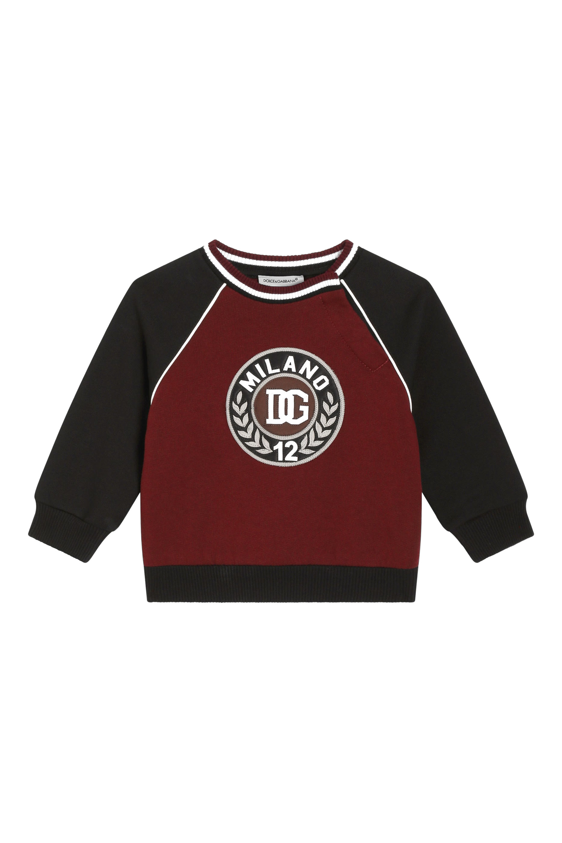 Kids Embroidered Sweatshirt with Appliqué