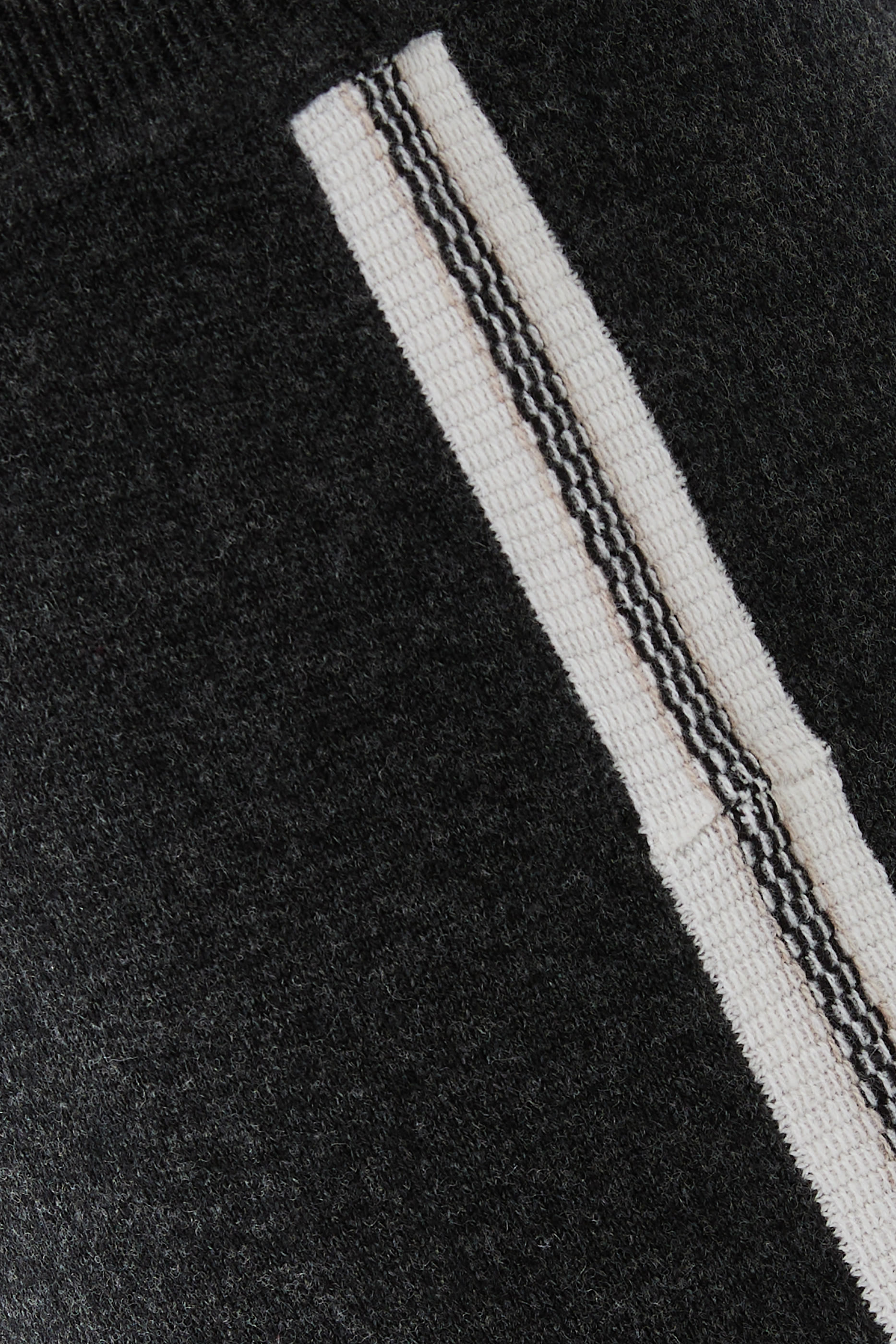 Strapping Detail Wide-Leg Trousers