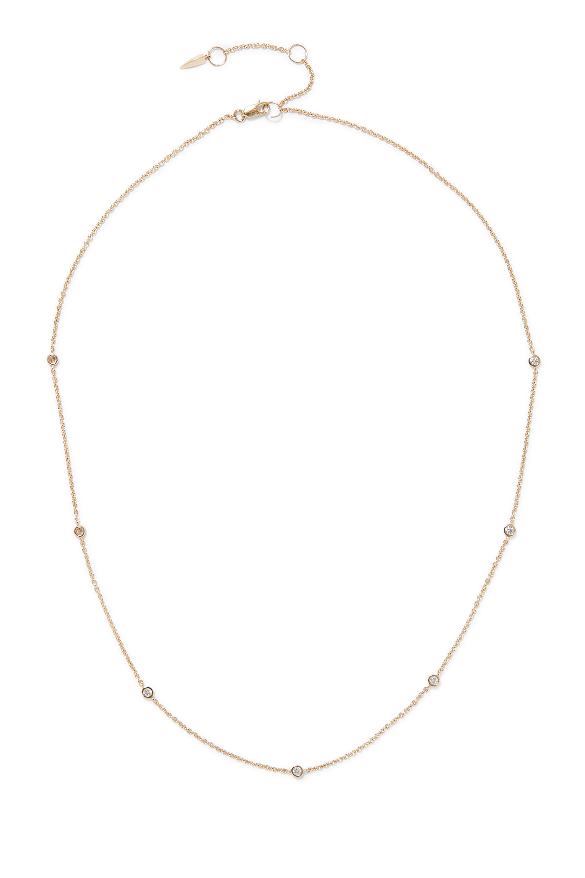 Fine Floating Diamond Necklace