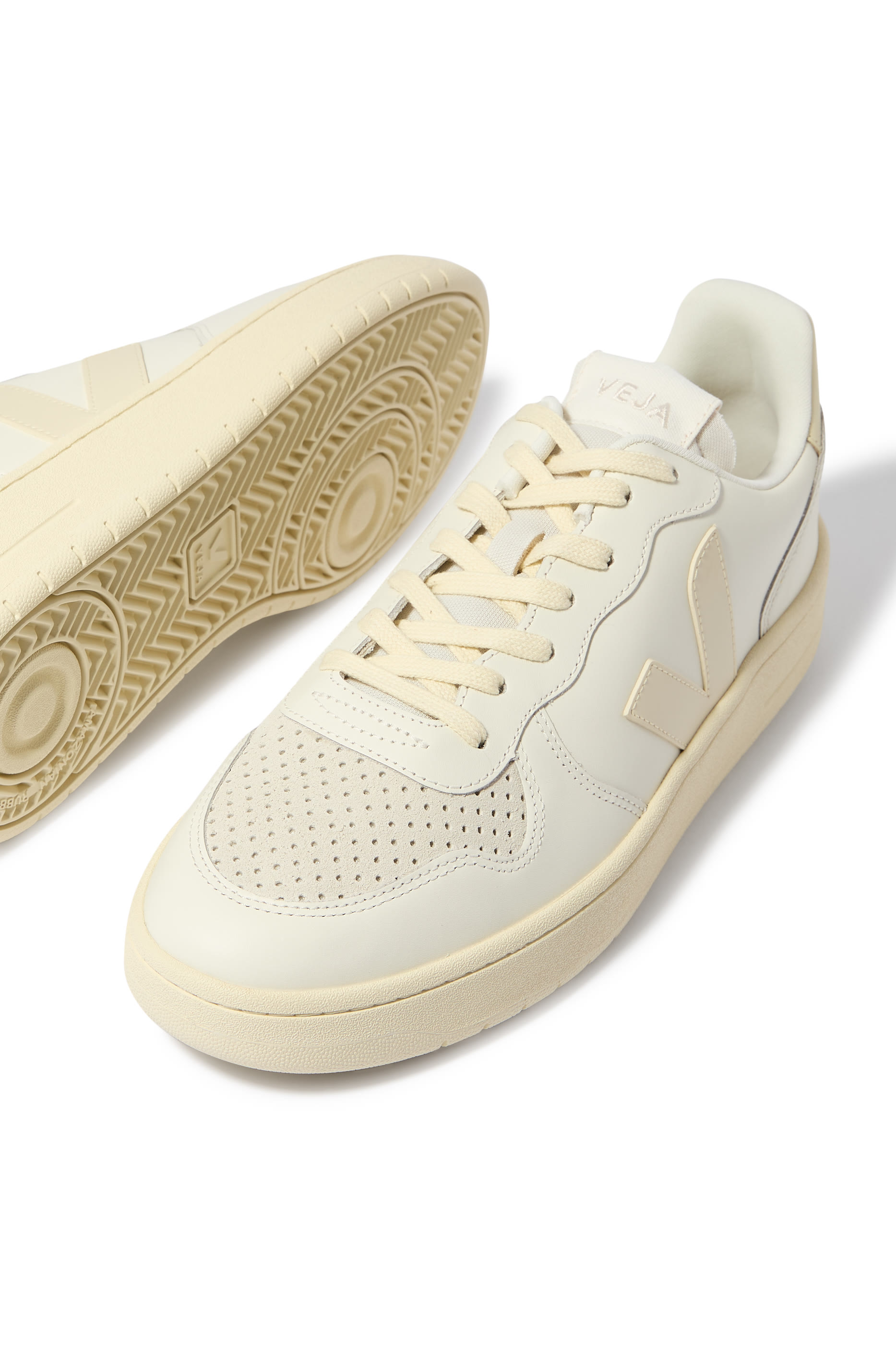 V-10 Leather Sneakers