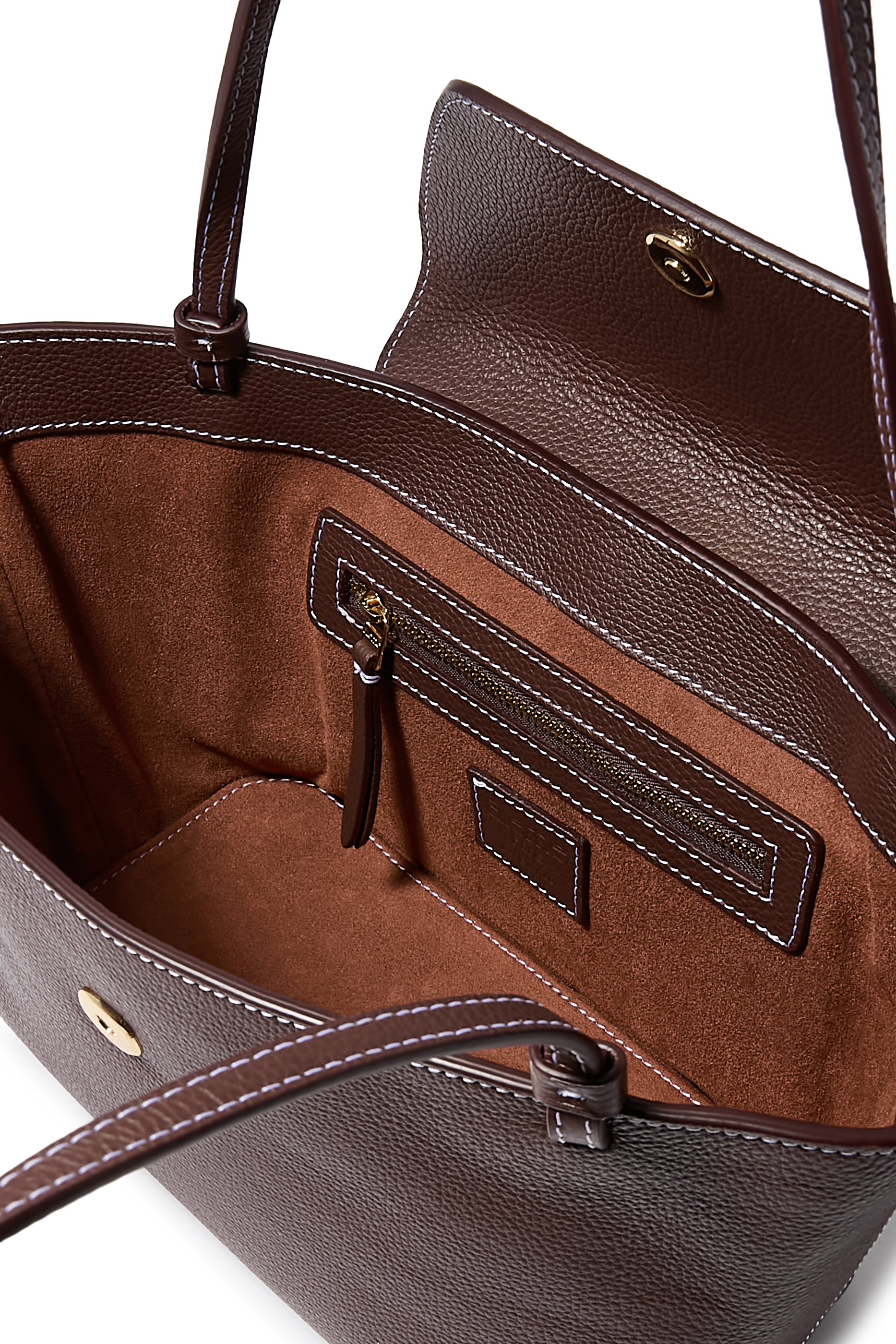  Courrier Pebbled Leather Tote 