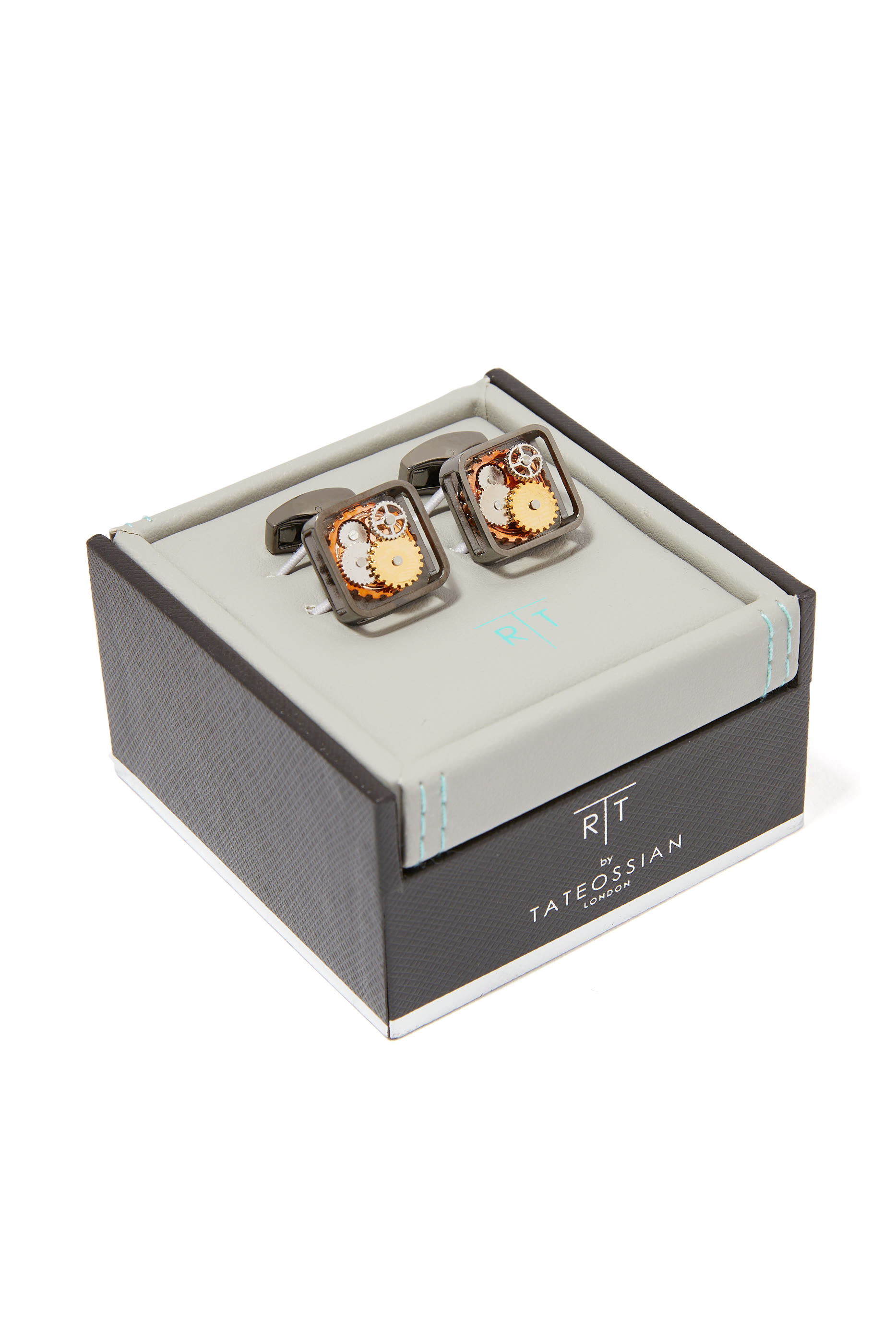 16GB USB Rhodium Cufflinks