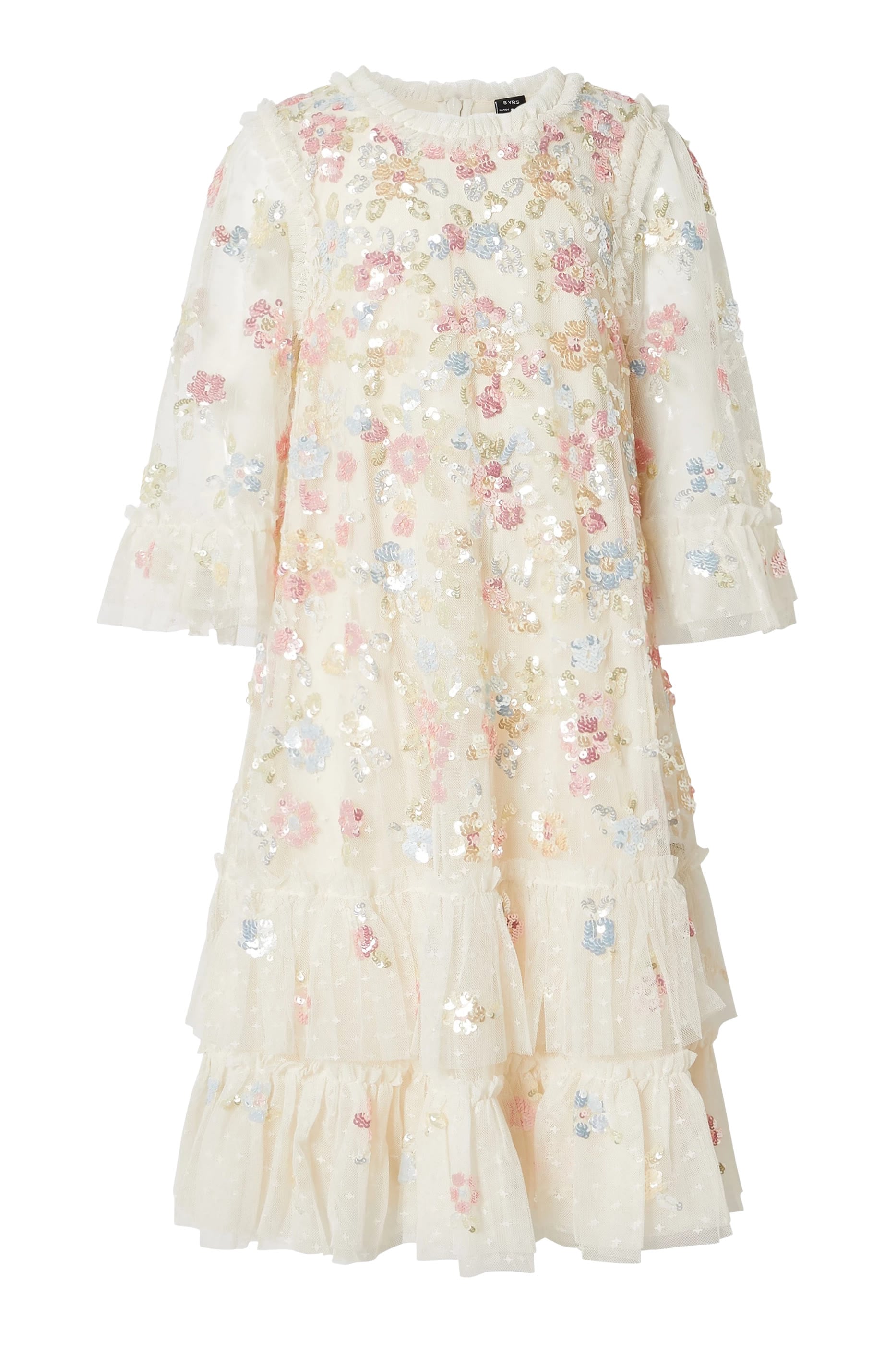 Kids  Sequin Bloom Dress
