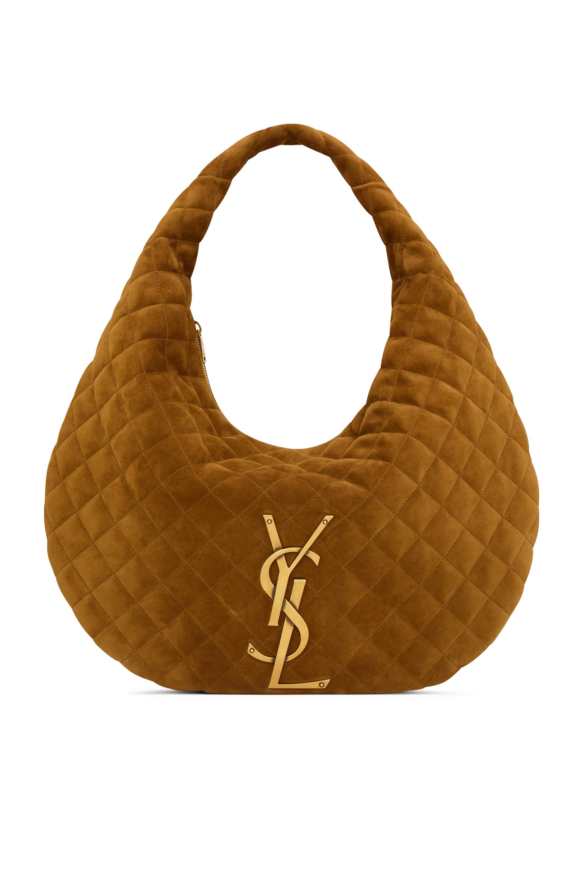  Icare Hobo Bag in Quilted Suede 
