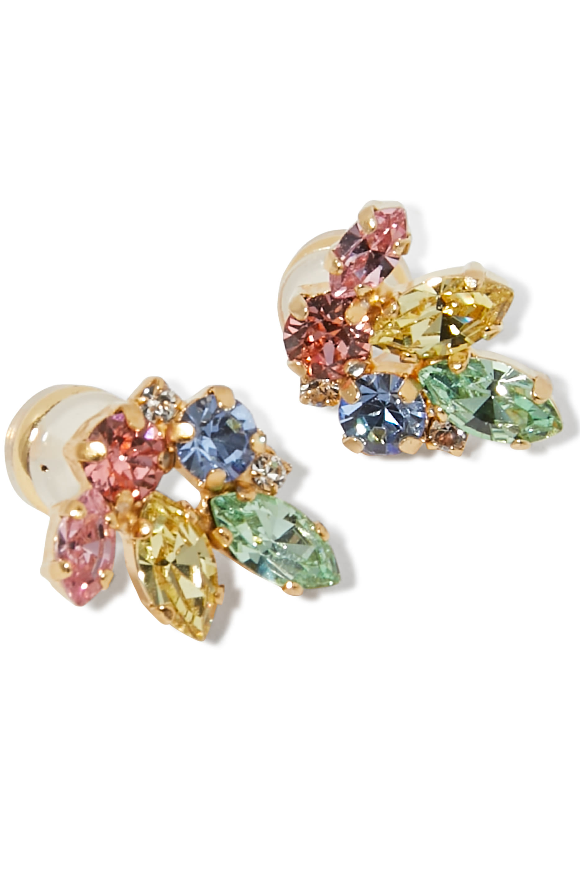 Cora Earcuffs, 18k Gold Plating & Crystals