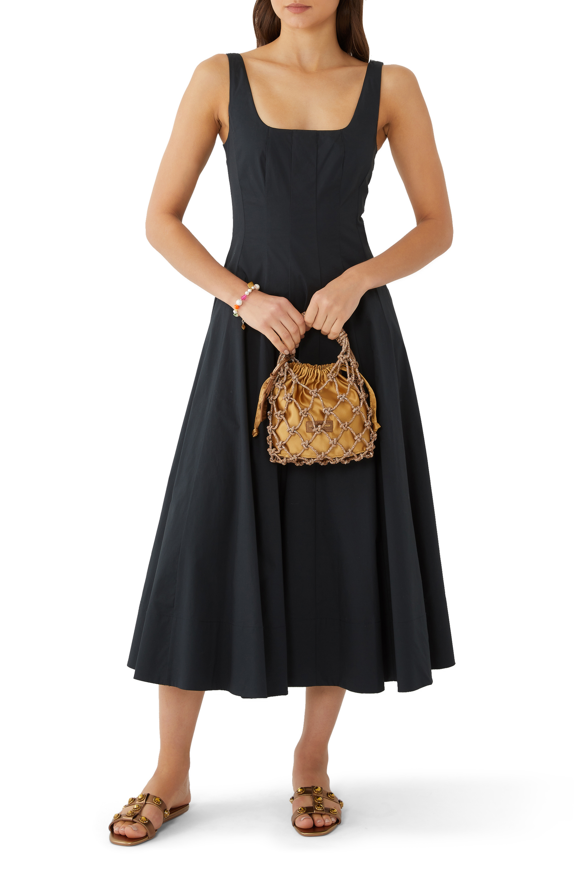 Small Crystal Macramé Bag