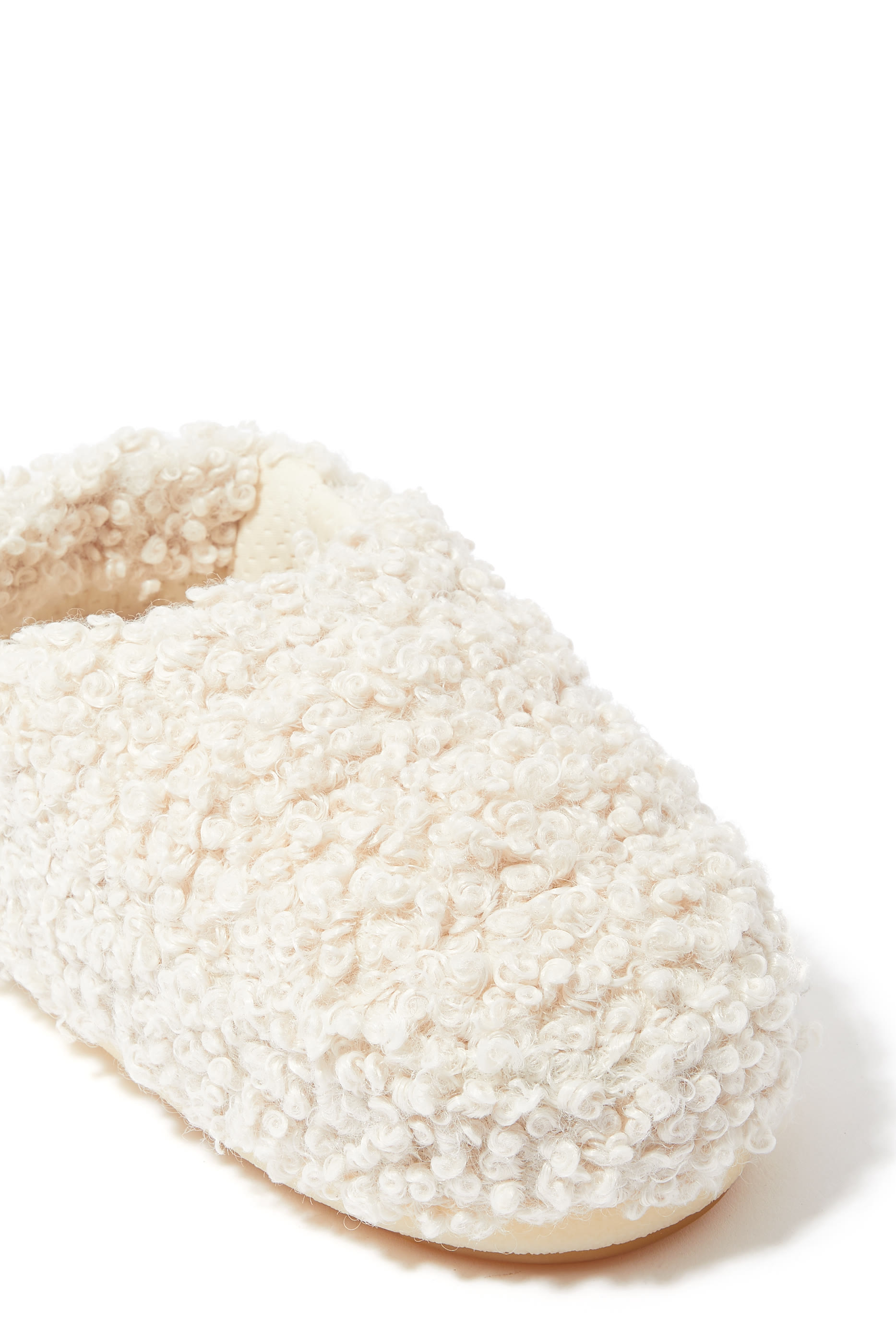 Sandal Band Astrakan Shearling Slipper