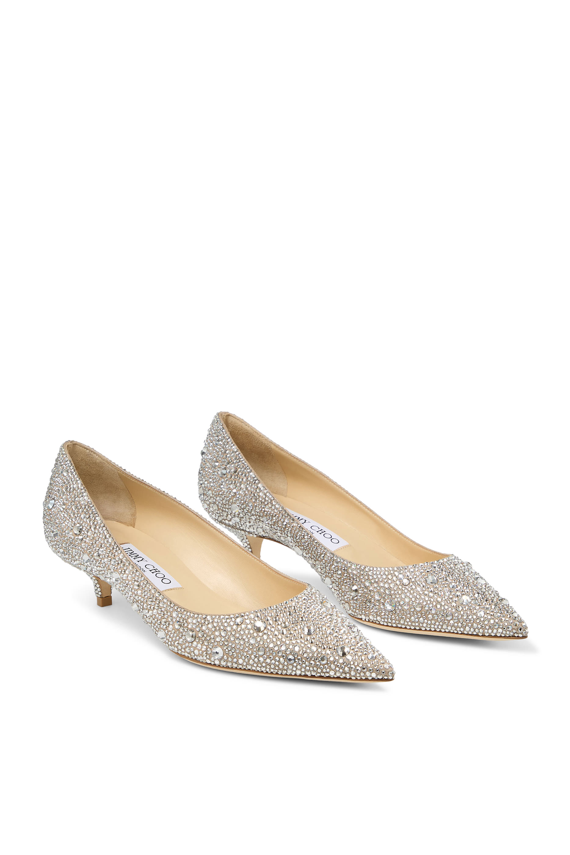 Amelia 35 Shimmer Suede Pumps 